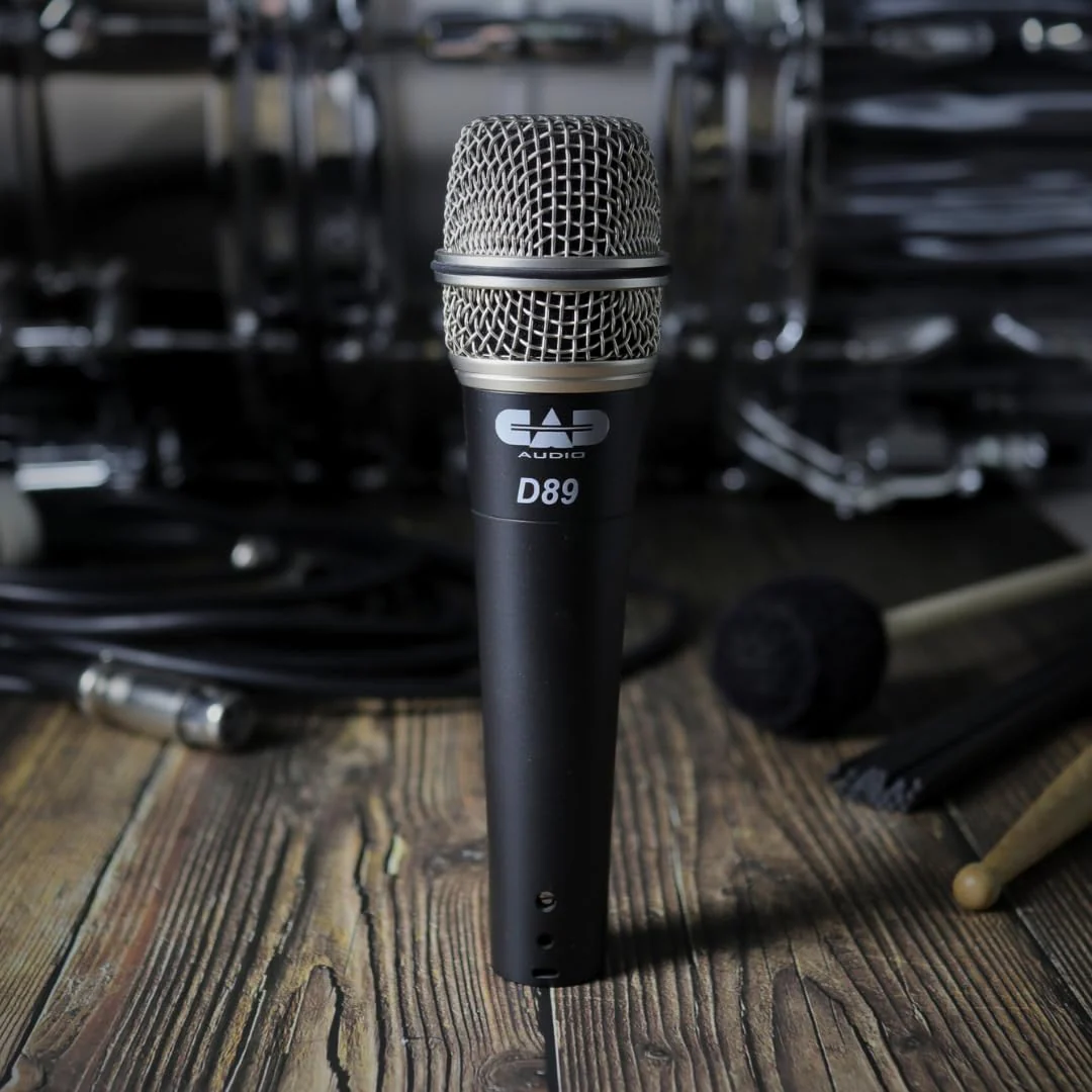 CAD Audio CADLive D89 Premium Supercardioid Dynamic Instrument Microphone - Image 2