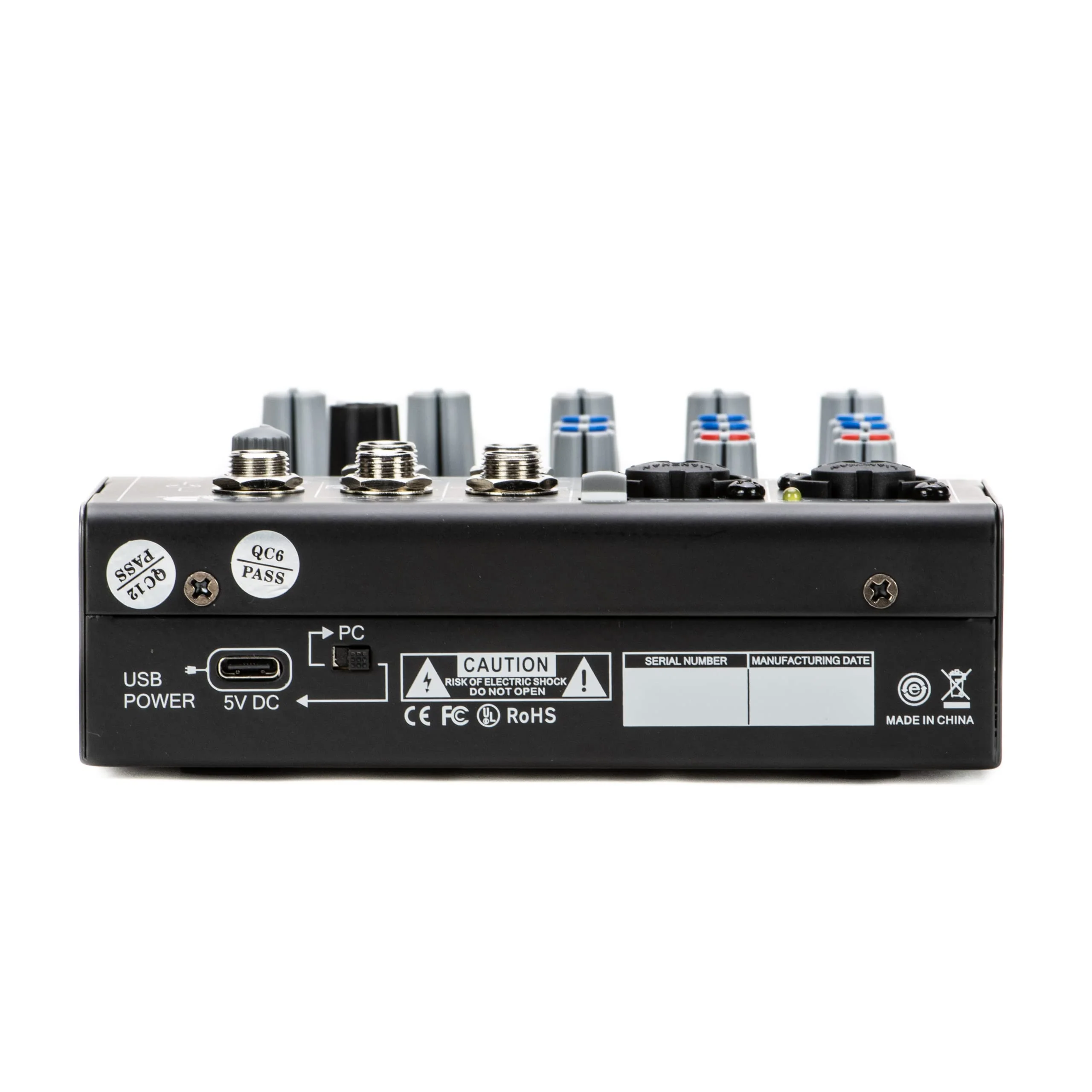 CAD Audio MXU4-FX 4 Channel Mixer with USB Interface and Digital Effects , Black MXU4-FX 4-Channel Mixer - Image 4