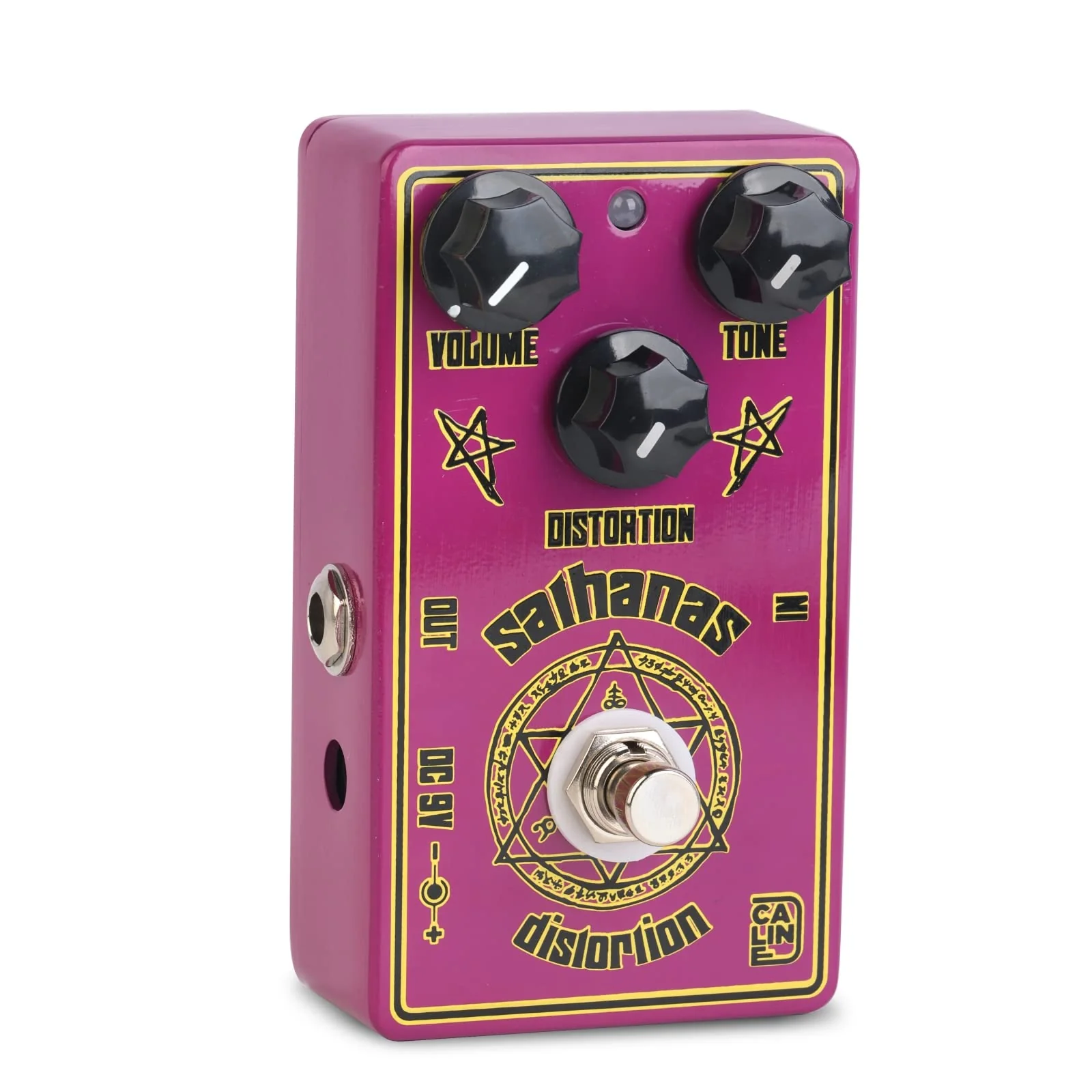Caline CP-501S Salhanas Distortion Guitar Effect Pedal for Electric Guitar and Bass - Image 2