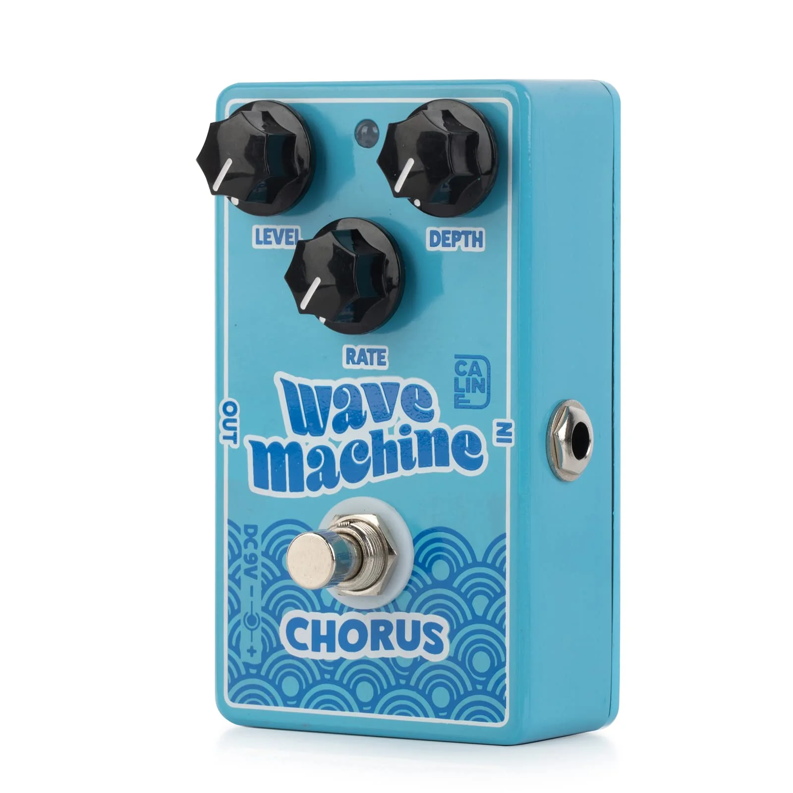 Caline CP-505 Wave Machine Chorus Guitar Effect Pedal True Bypass Aluminum Alloy Casing Blue - Image 2