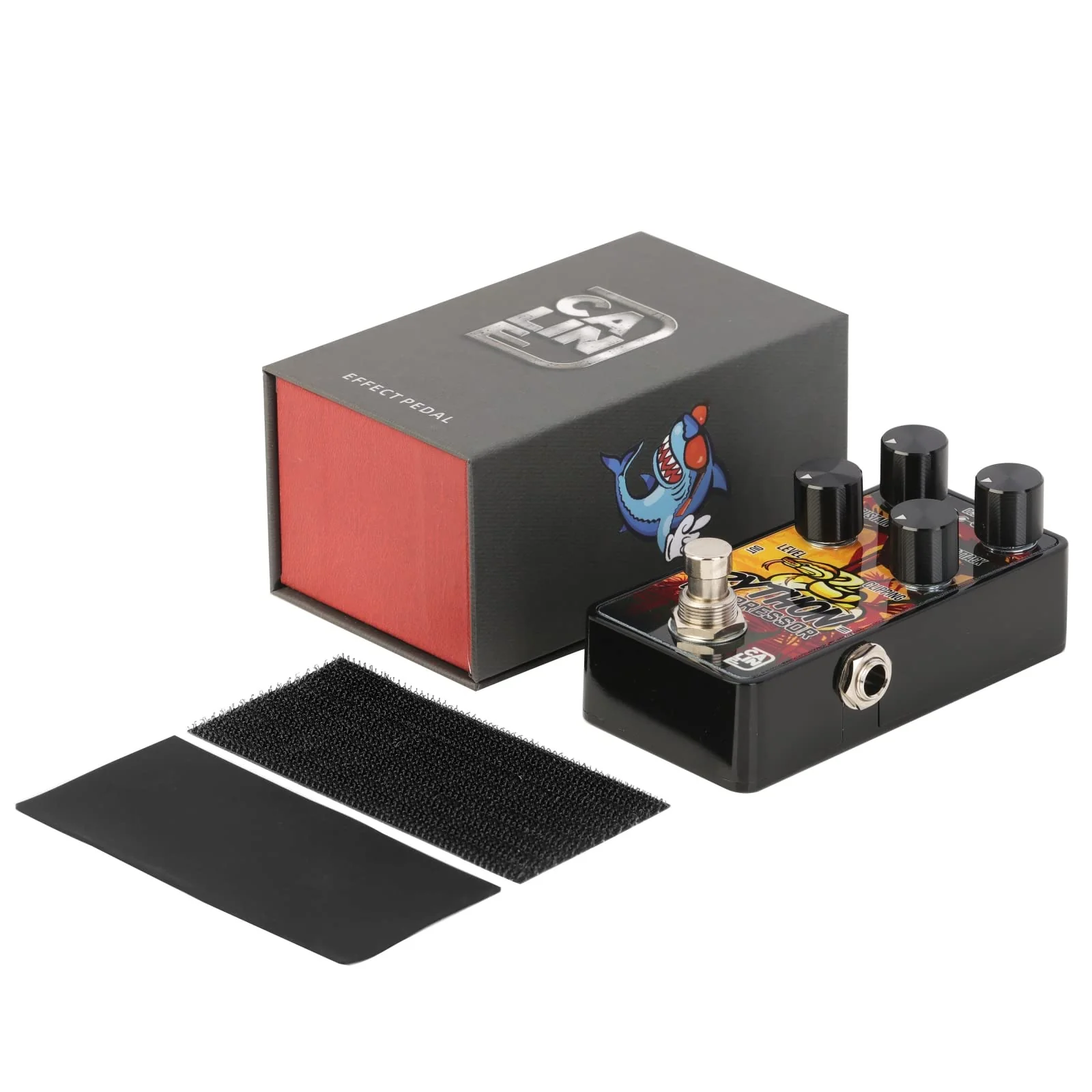 Caline G012 Python Compressor Guitar Effect Pedal Aluminum Alloy Casing - Image 4