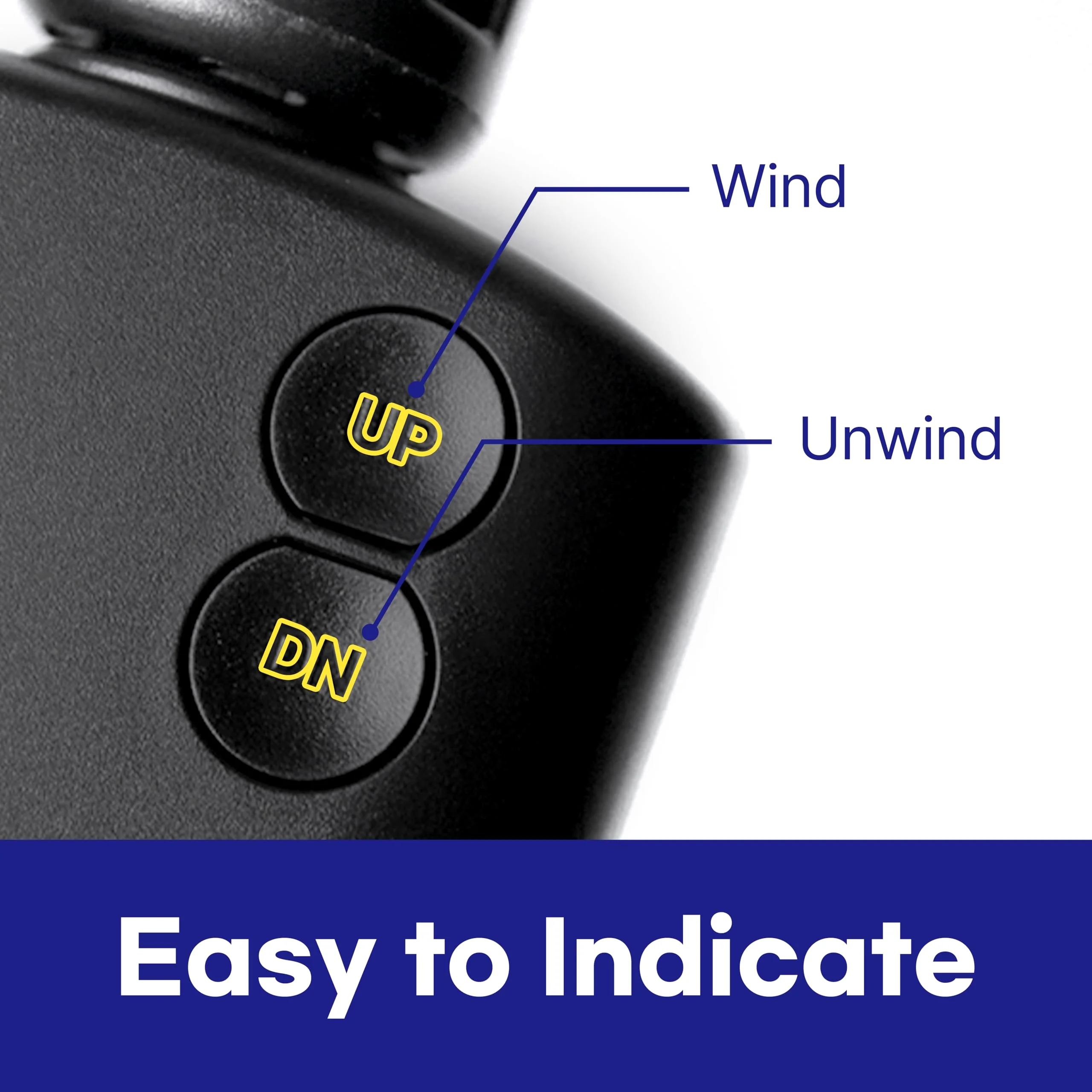 CANTEEN [Electric String Winder] for Guitar & Ukulele with FAST & POWERFUL winding, 2-Step Speed Controll, Recharable Battery with USB-C port (Black) Black - Image 4