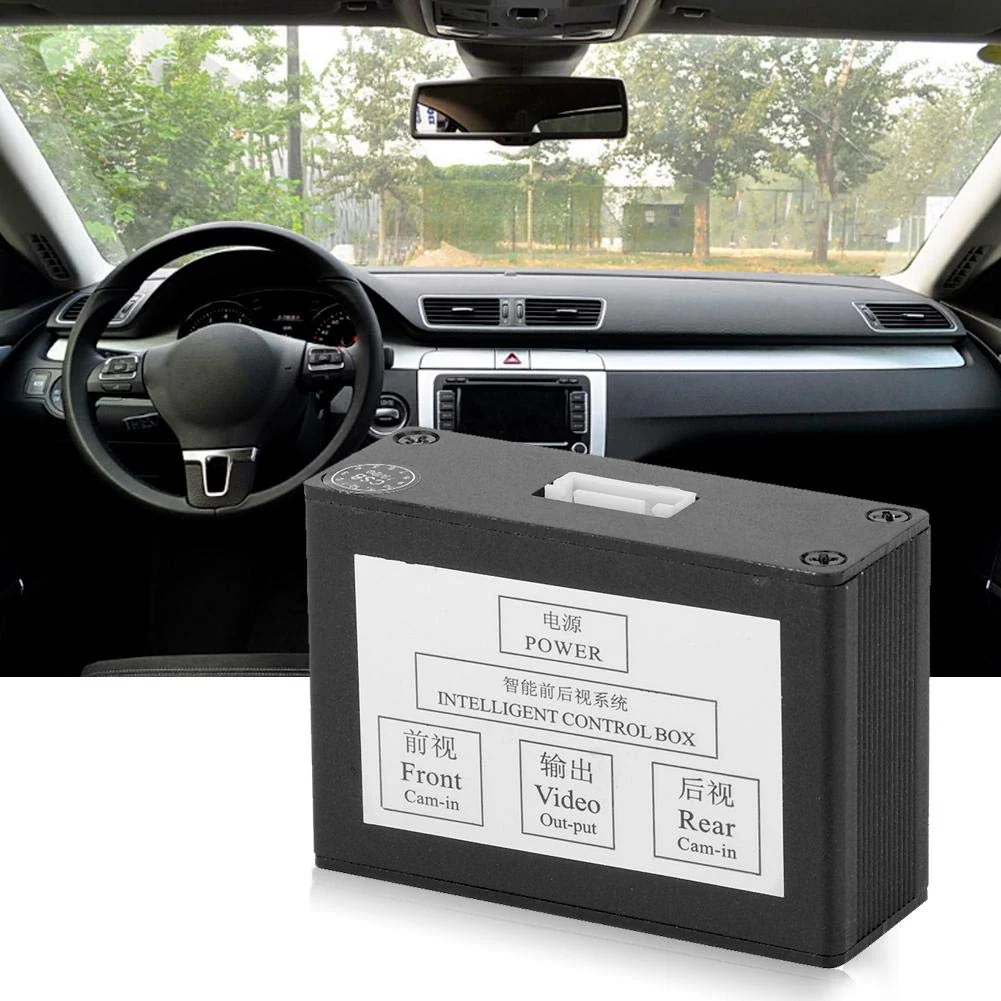 Car Front View Camera Switcher Smart Converter for Parking Rear View Video Switch Control Box - Image 3