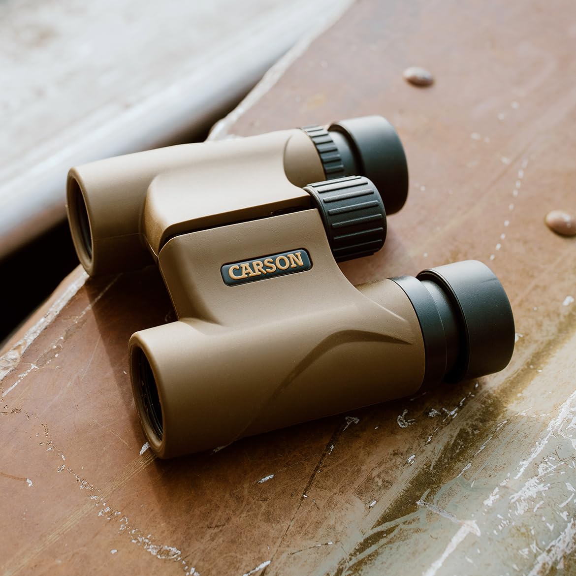 Carson Stinger 8x22mm Compact and Lightweight Binoculars for Travel, Bird Watching, Nature Viewing, Safari's, Concerts and Sporting Events (HW-822),Olive Green - Image 5
