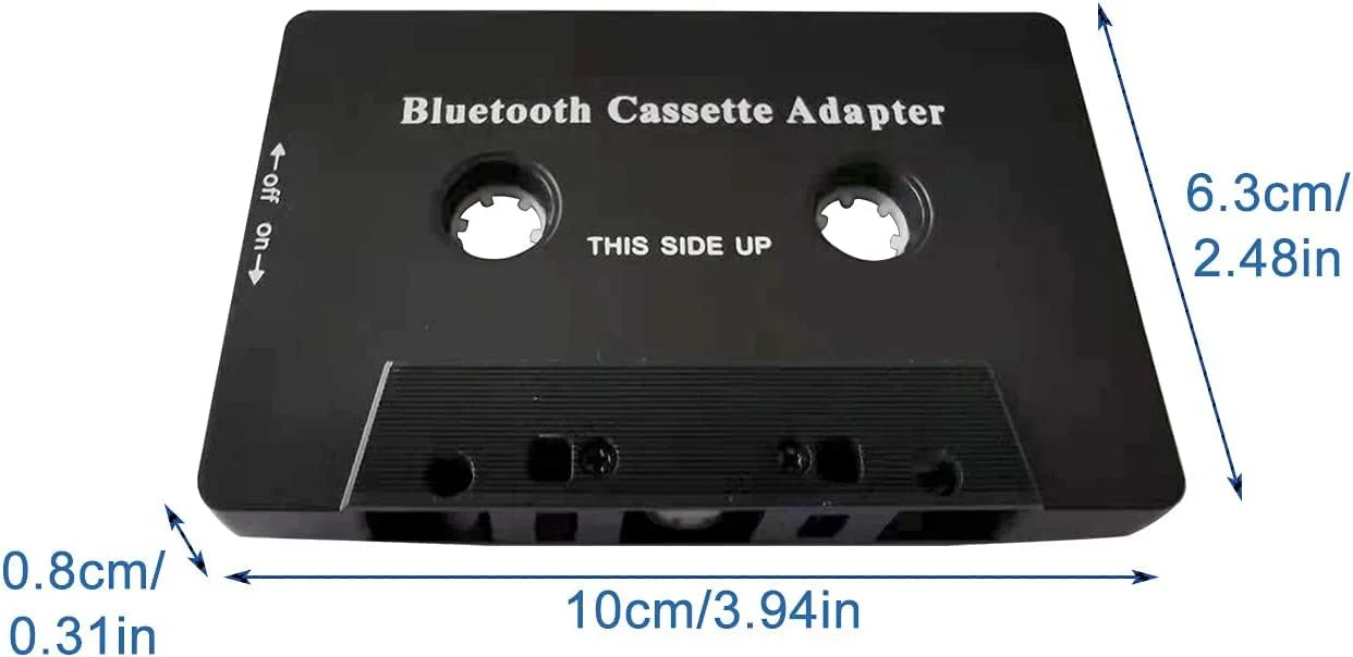 Cassette Adapter Car Bluetooth Audio Receiver, Tape Player Bluetooth 5.0 Cassette Aux Adapter - Image 5