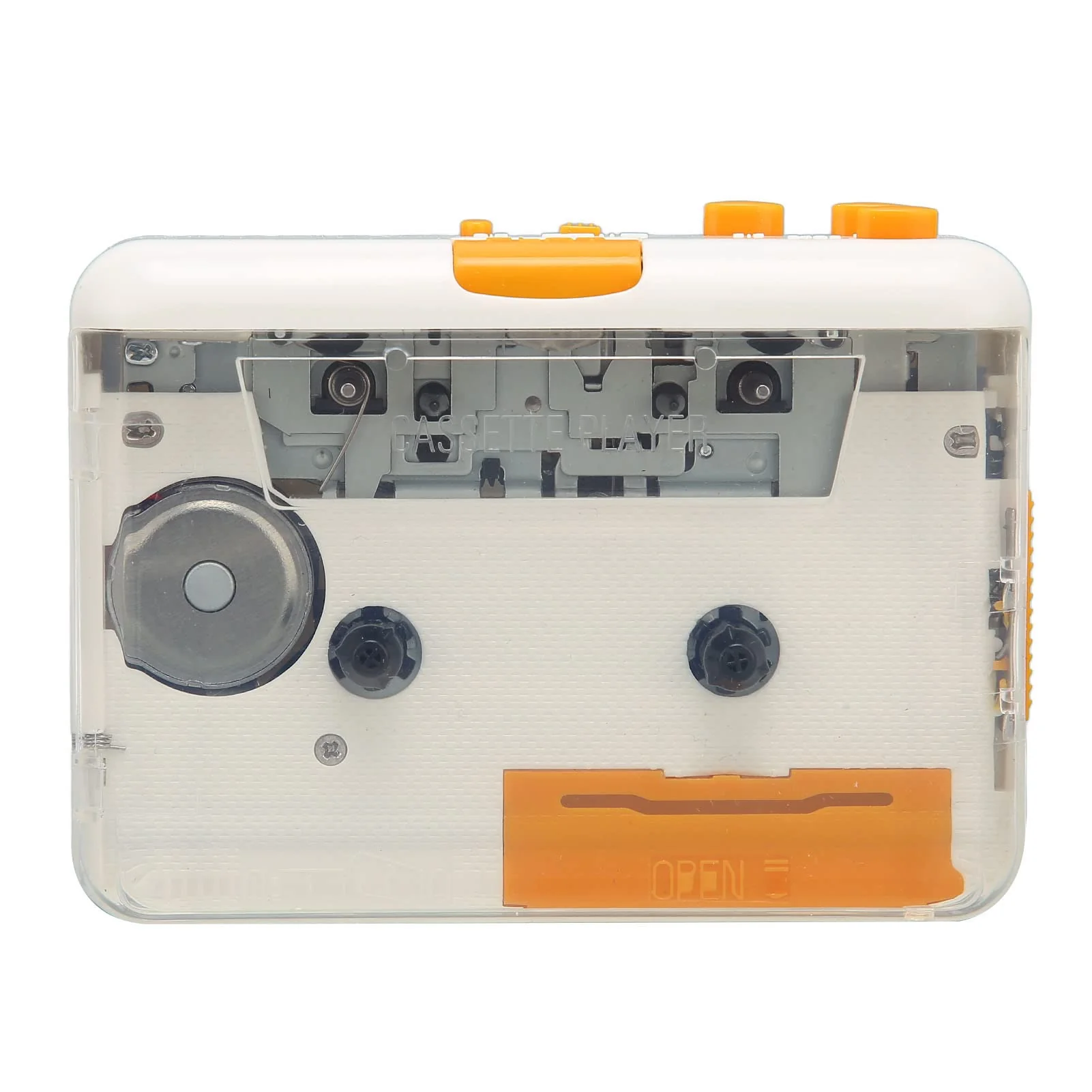 Cassette Player, Portable Tape Player Drive USB Cassette to MP3 Converter with Earphone Volume Control, Plug and Play Clear Sound Cassette for USB drive for CD for iPod for
