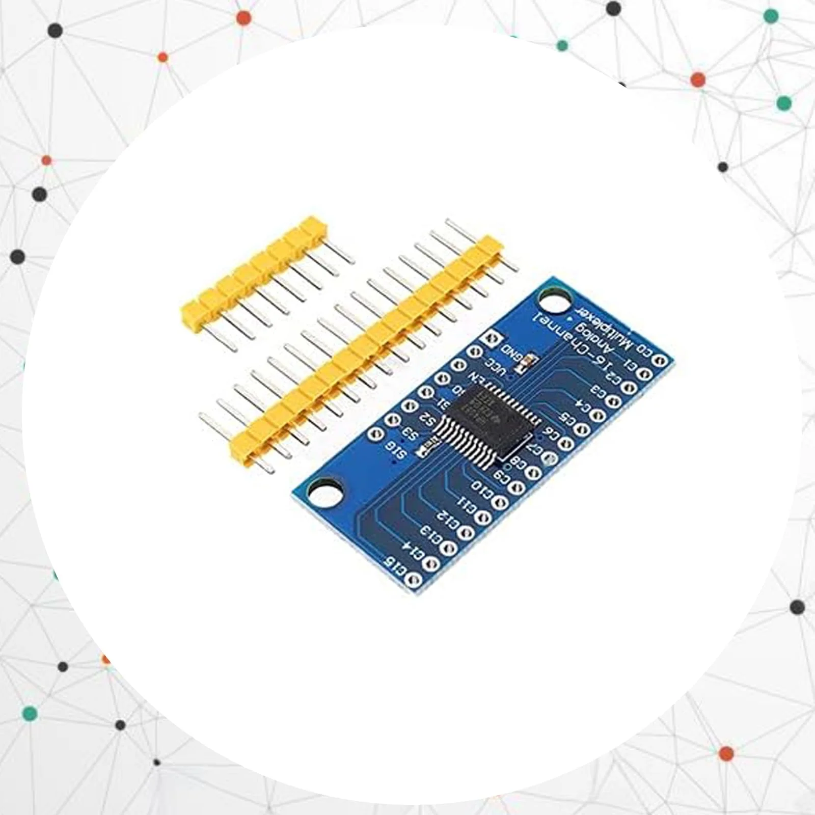 CD74HC4067 High Speed CMOS 16 Channel Analyzer Digital Multiplexer Analogue / Digital 2V-6V Pack of 8 - Image 5
