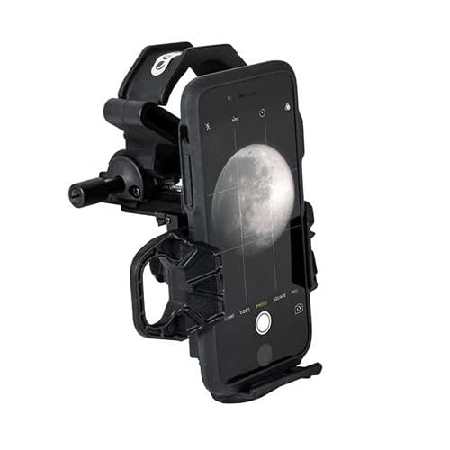 Celestron - NexYZ DX Kit - 3-Axis Universal Smartphone Adapter - Digiscoping Smartphone Adapter - Bluetooth Shutter Release Remote – Capture Images and Video Through Your Telescope or Spotting Scope NeXYZ DX 3 Axis Phone Adapter w/ Bluetooth - Image 4