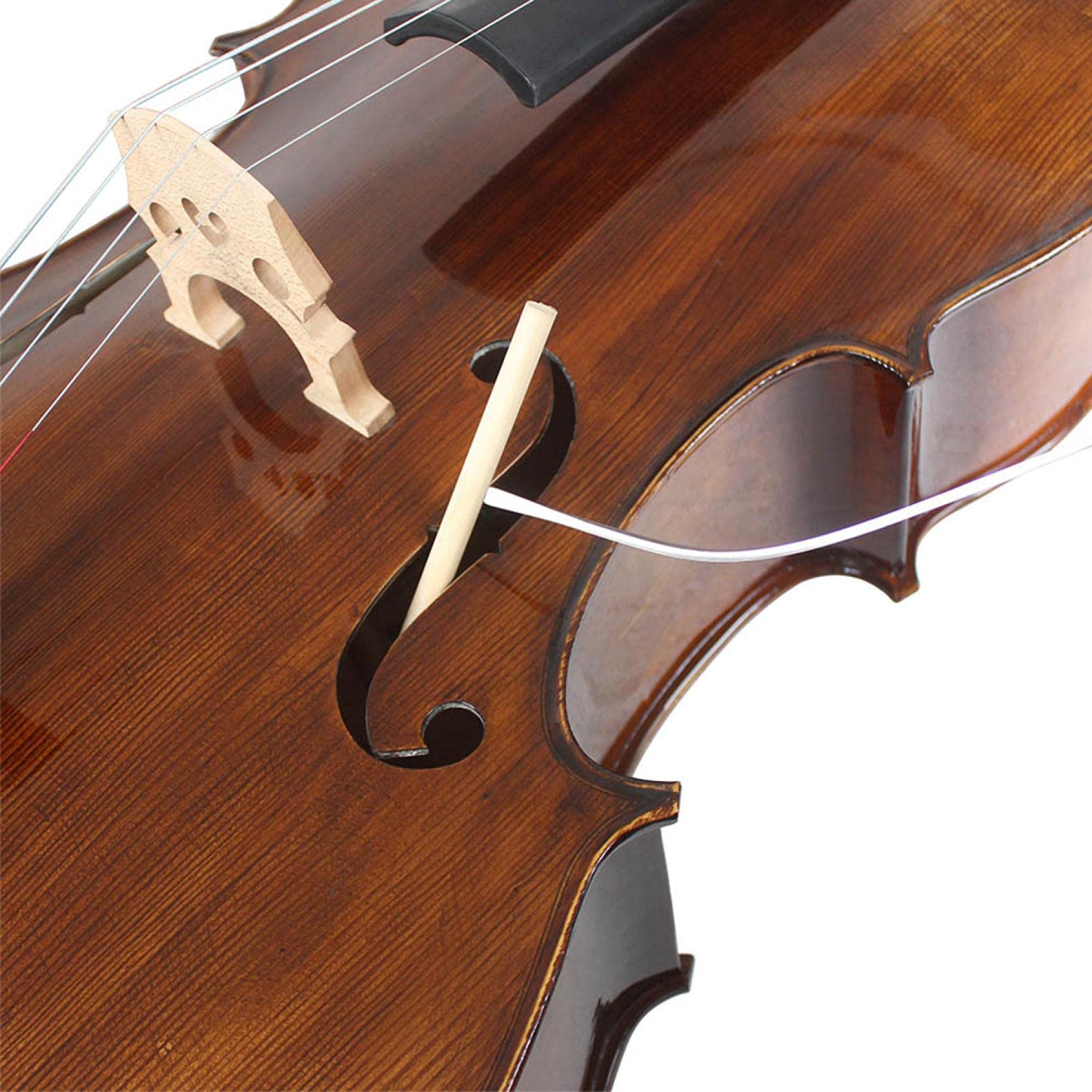 Cello Sound Post, 5PCS Cello String Instruments Accessory, 18cm Spruce Wood Cello Wood Sound Post 3/4 4/4 Cello Sound Post for Any Cello Technician - Image 9