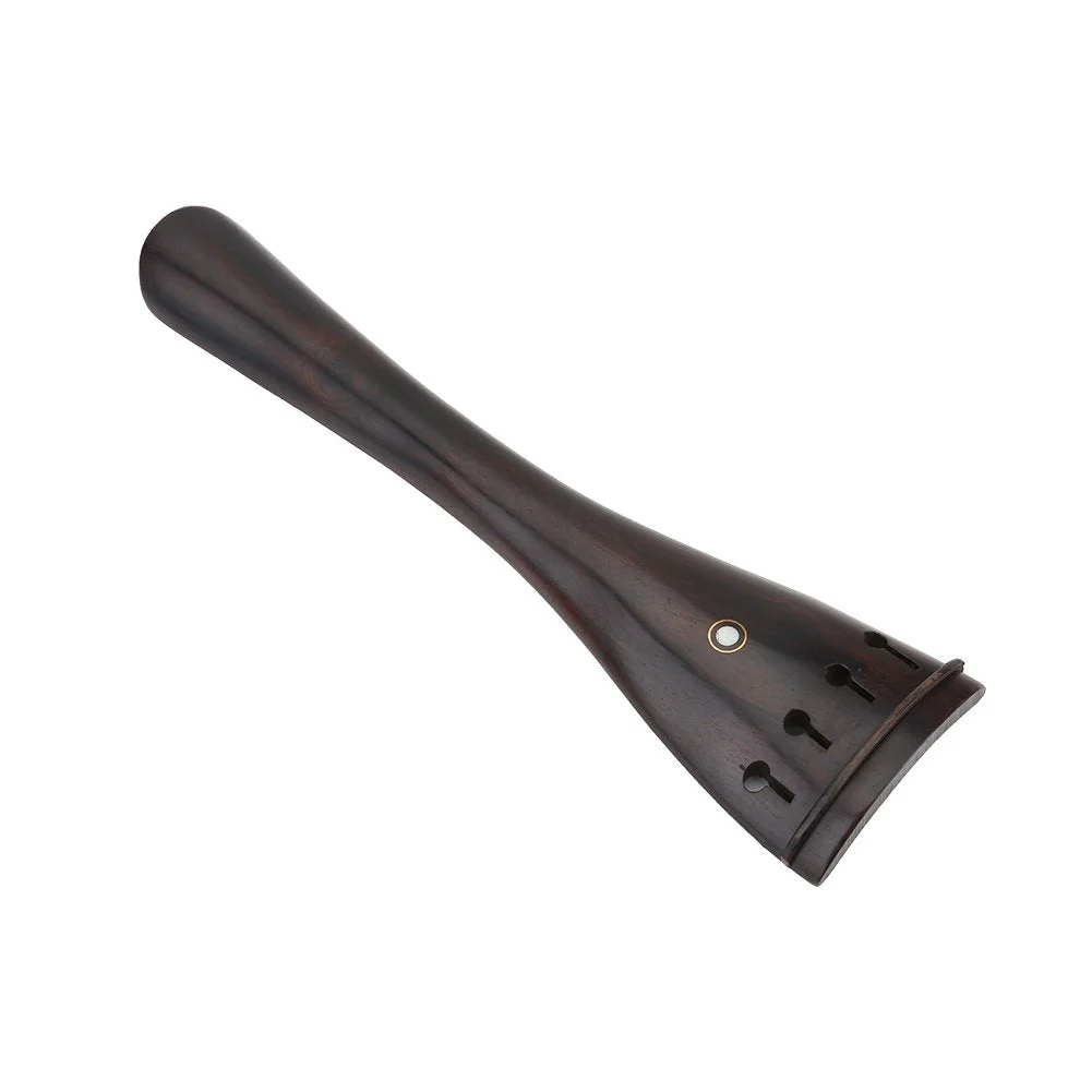 Cello Tailpiece, Classic Ebony Wood Tailpiece for 3/4 4/4 Cello Musical Instruments Parts Ebony Cello Tailpiece Cello Parts 3/4 Cello Parts 3/4 Cello Parts - Image 8