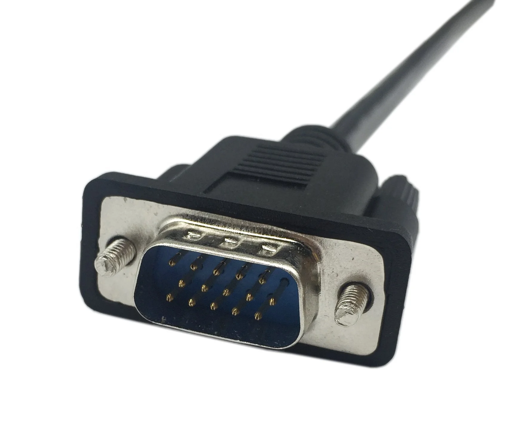 CERRXIAN 1ft VGA SVGA 15 Pin HD15 Male to Male Adapter Video Monitor Cable for PC Laptop TV Porjector(mm) - Image 6