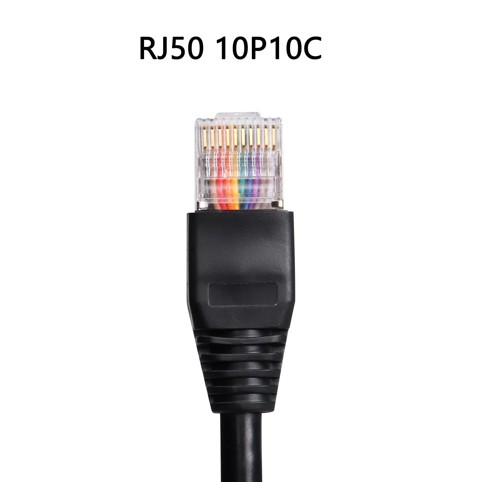 CERRXIAN RJ50 10P10C Male to Male Extension Cable Extender for Router Modem Scanner (5m) 5m - Image 2