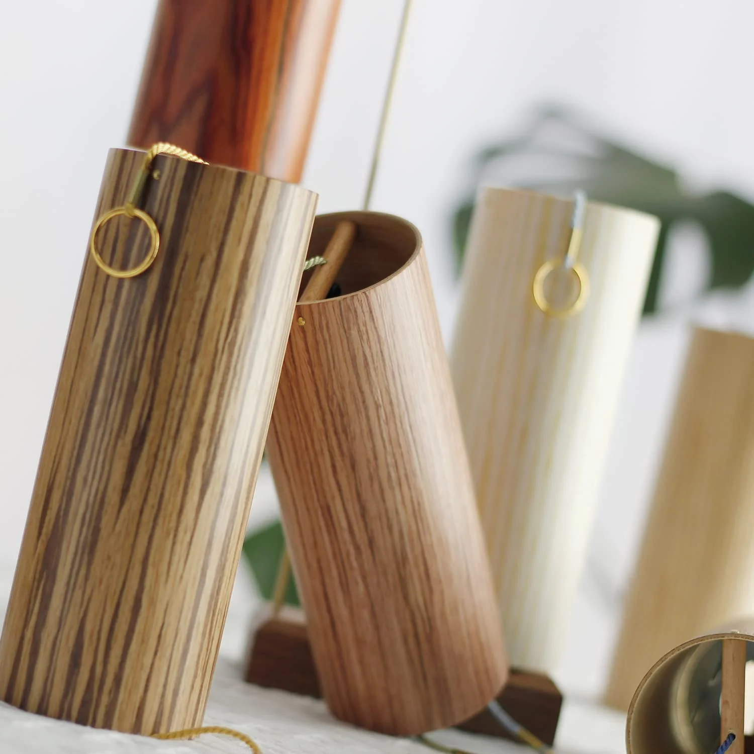 Chakra Chimes Natural Bamboo Wind Chimes Meditation Chord Windchime Wind Bell for Home Decoration Zen Mindfulness Third Eye Chakra - Image 8