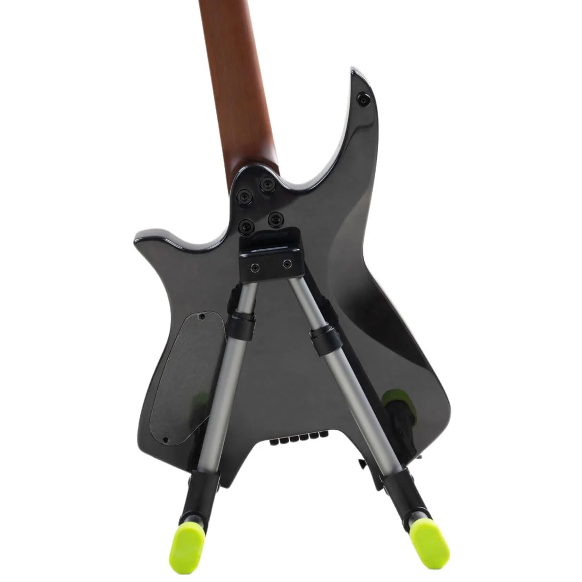 Cherub WGS-10 Guitar Stand Adjustable/Foldable Guitar Stand Made by light Aluminum Tubes and Silicone Protective Pads. - Image 6