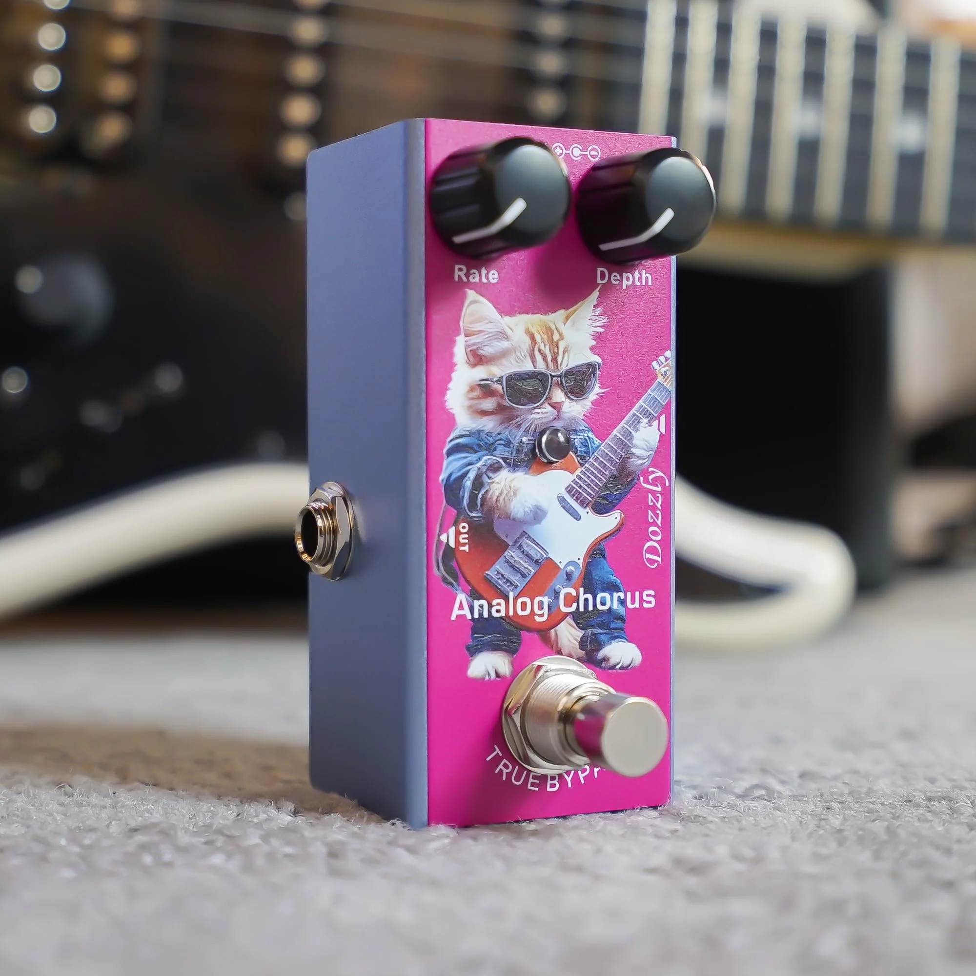 Chorus Guitar Pedal Analog Chorus Electric Guitar Effects Pedal DC 9V True Bypass - Image 4