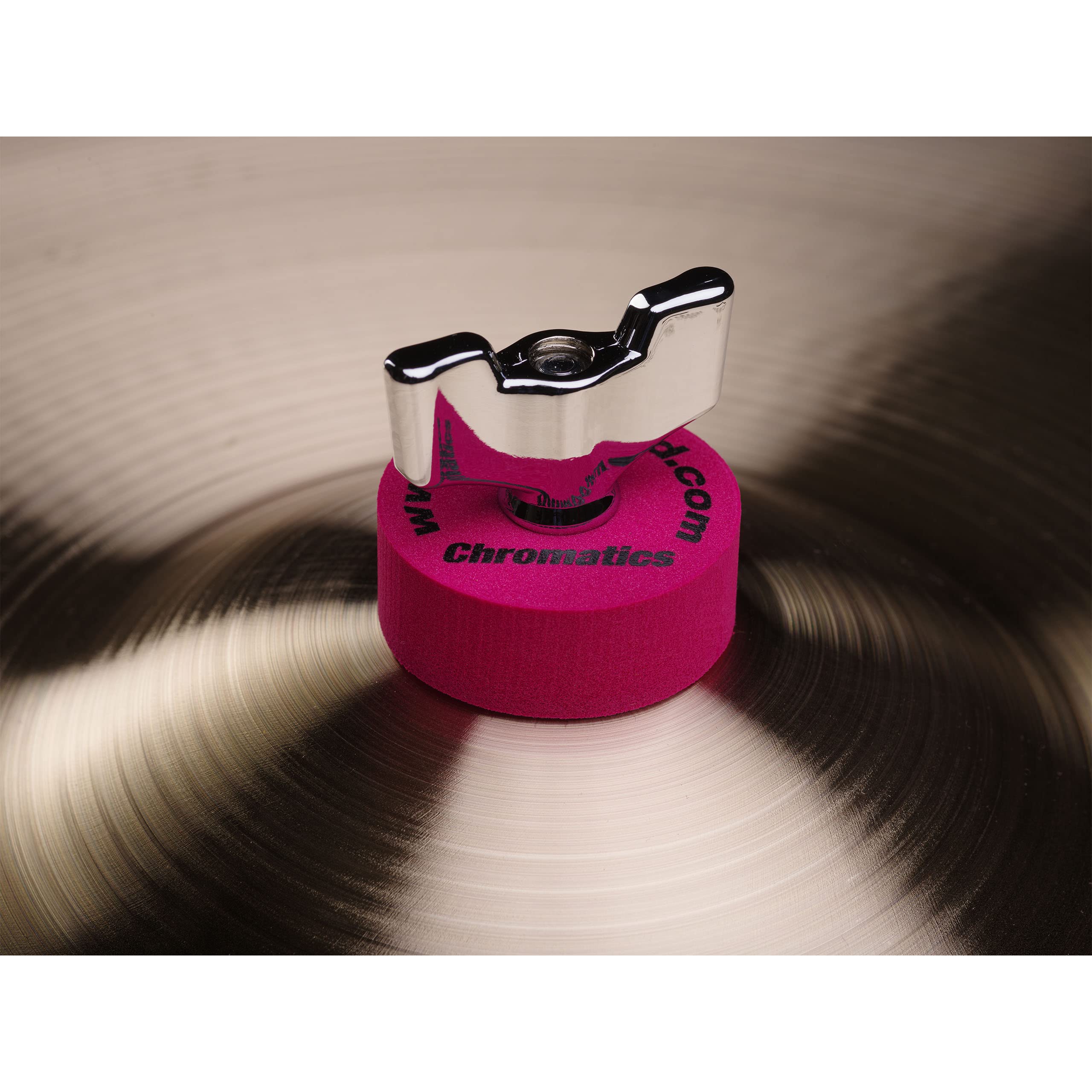 Chromatics Foam Cymbal Washer Set 40/15mm Crimson - Image 5
