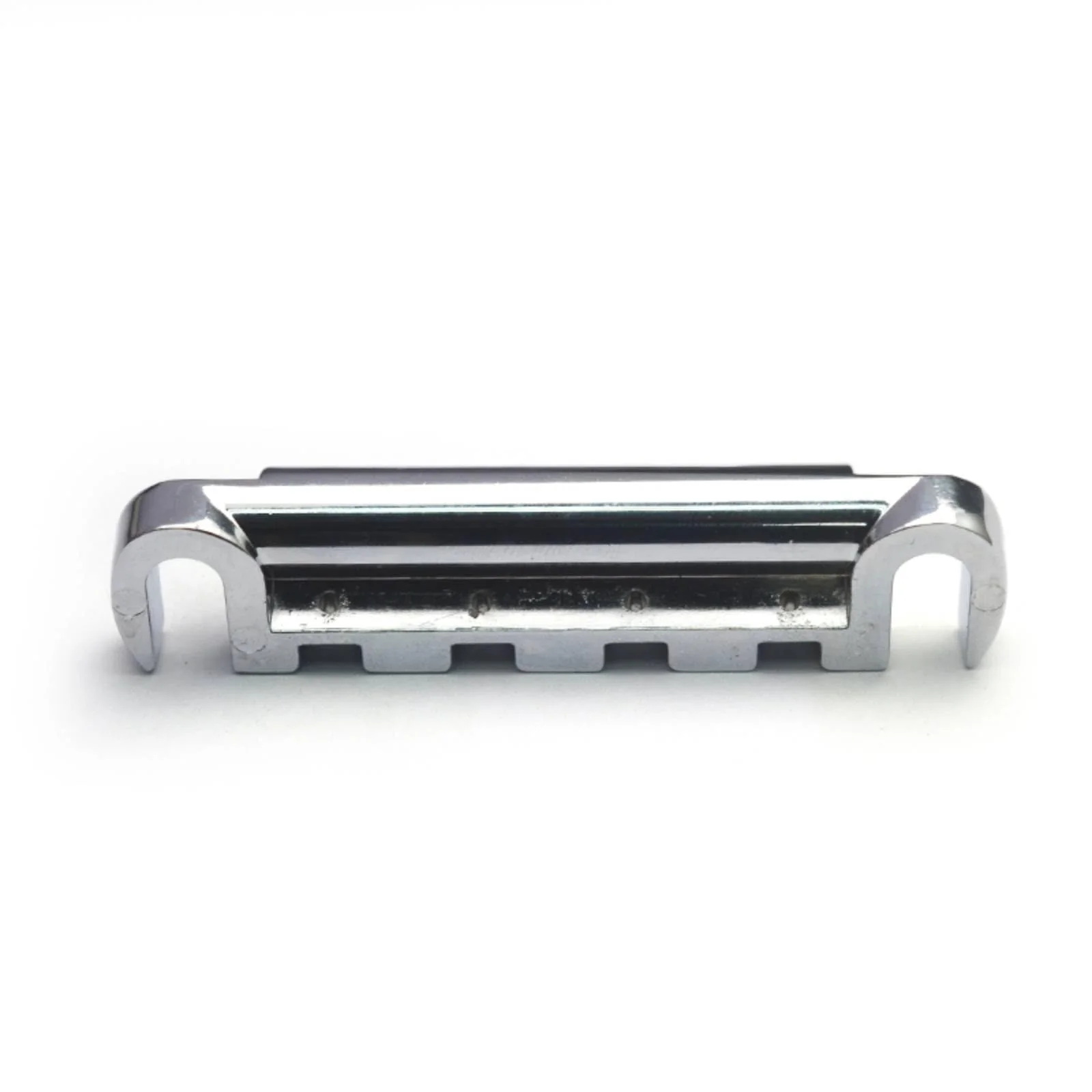 Chrome 4 String Bass Tune O Matic Wraparound Bridge Tailpiece Stopbar - Image 3