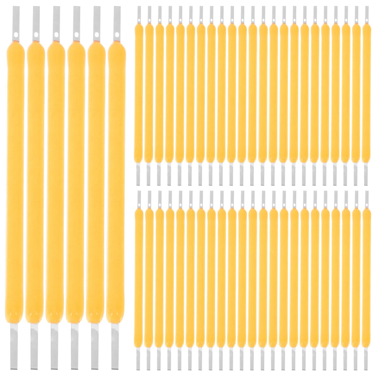 Ciieeo Pack of 100 Light Bulb Filament Parts for LED Light Bulbs The Apartment Appartment Hard LED Filament Hard Light Filament Flexible Accessories Silk Strips Diode