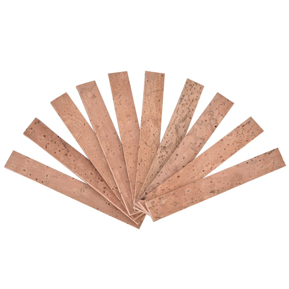 Clarinet Cork, 10PCS/Set Clarinet Neck Joint Cork Sheet Instrument Repair Accessories Clarinet Instrument Repair Kit Clarinet Cork Replacement Kit Clarinet Cork Replacement Kit Ckit