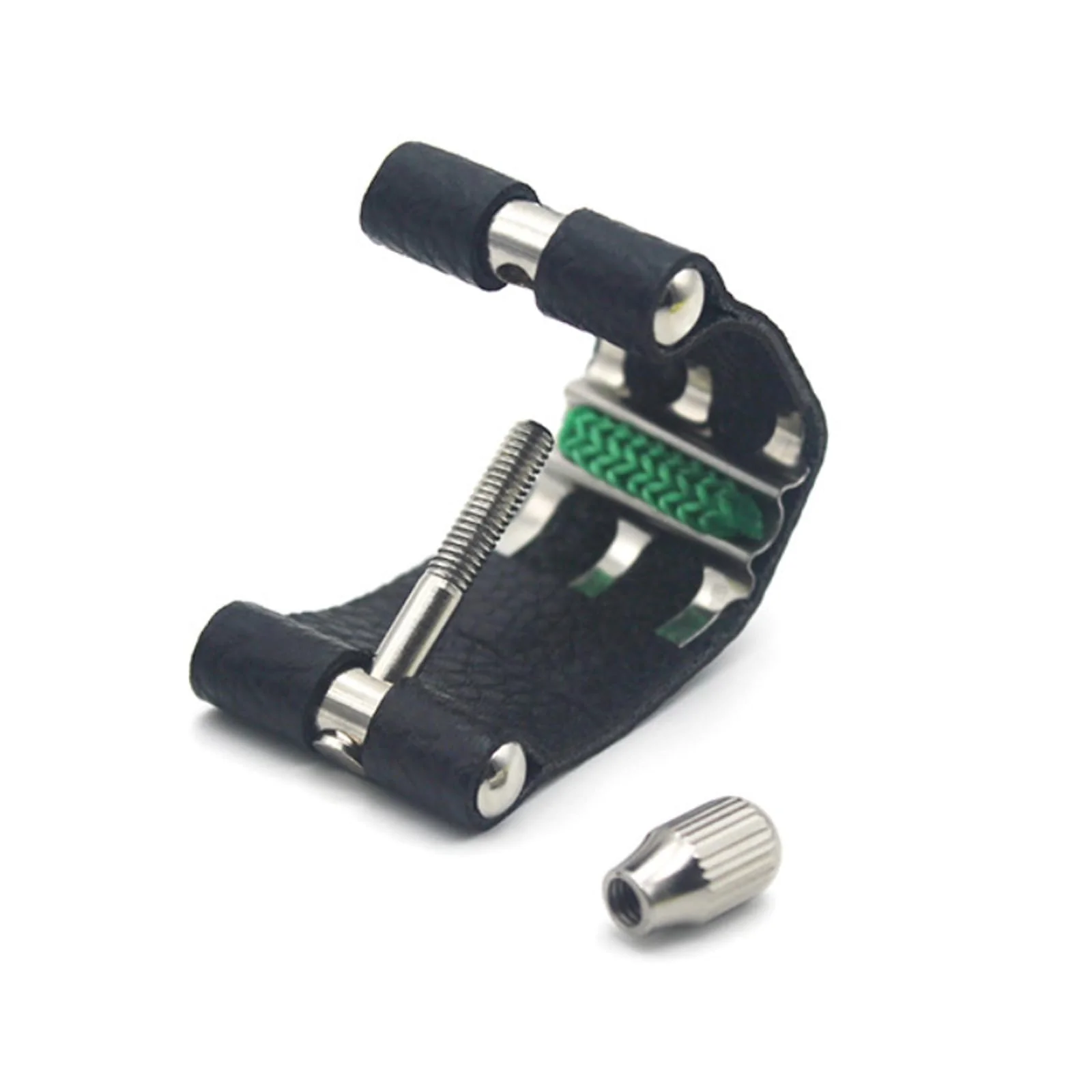 Clarinet Ligature - Sturdy Synthetic Leather, Adjustable, Secure Fit, for Standard Clarinets, Easy Installation Clarinet - Image 4