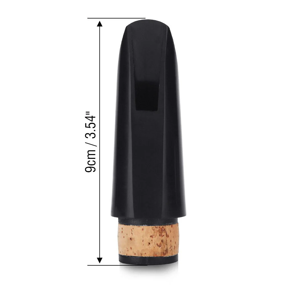 Clarinet Mouthpiece Alto Saxophone Mouthpiece BB Clarinet Mouthpiece Black for Clarinets Instrument Replace - Image 4