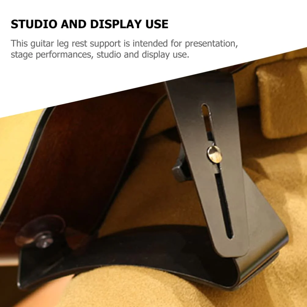 Classical Guitar Adjustable Rest Professional Ergonomic Guitar Rest Guitar Foot Stool Guitar Lifter Professional Guitar Support - Image 7