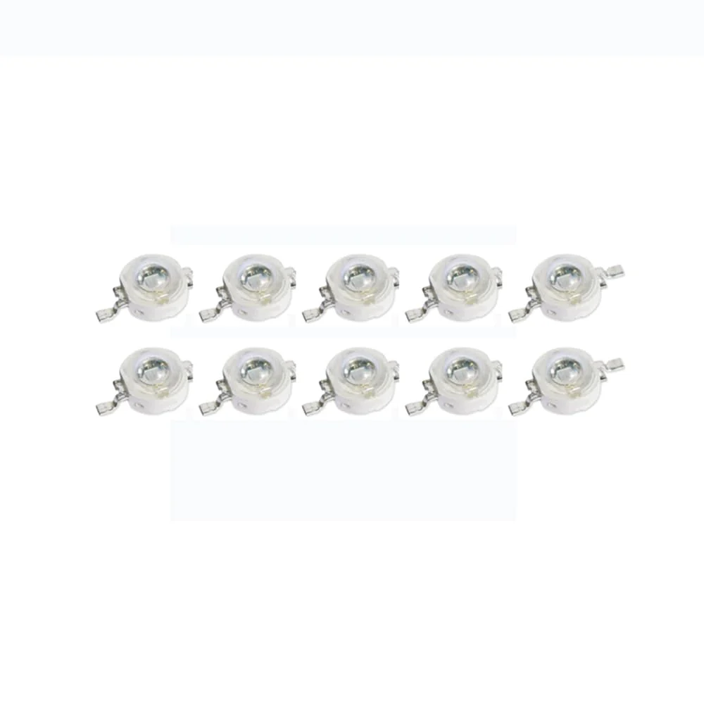 Cleiscry High Power LED Chip 3 W UV 365-370 nm DC 3.2 V -3.8 V SMD COB Light Emitter Components Diode 3 W Bulb DIY Lighting (3 W 365 nm (no PCB)) 3w 365nm (No Pcb)