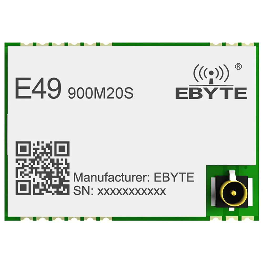 CMT2300A 868/915MHz SMD Wireless Module SPI 20dBm Antennas IPEX / Stamp Hole Distance 3 km E49-900M20S for Smart Home Security UAV Remote Control Monitoring Medical Antomobile Industry