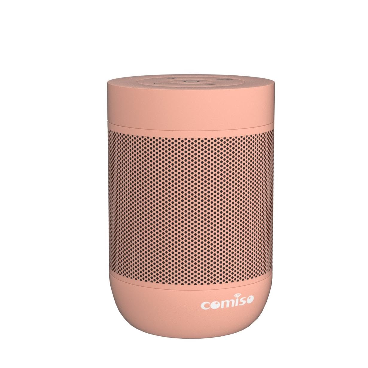 comiso Bluetooth Speaker, Portable Bluetooth Speakers with Wireless Stereo Pairing, Built in Mic, 360° HD Sound,IP65 Waterproof Speaker,Support TF Card, for Home/Party/Outdoor/Beach,Gift For Men/Women Pink - Image 4