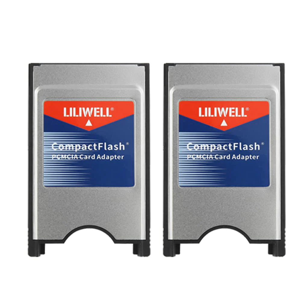 Compact Flash to PCMCIA Ata Adapter CF to PC Card Adapter 2 Pack