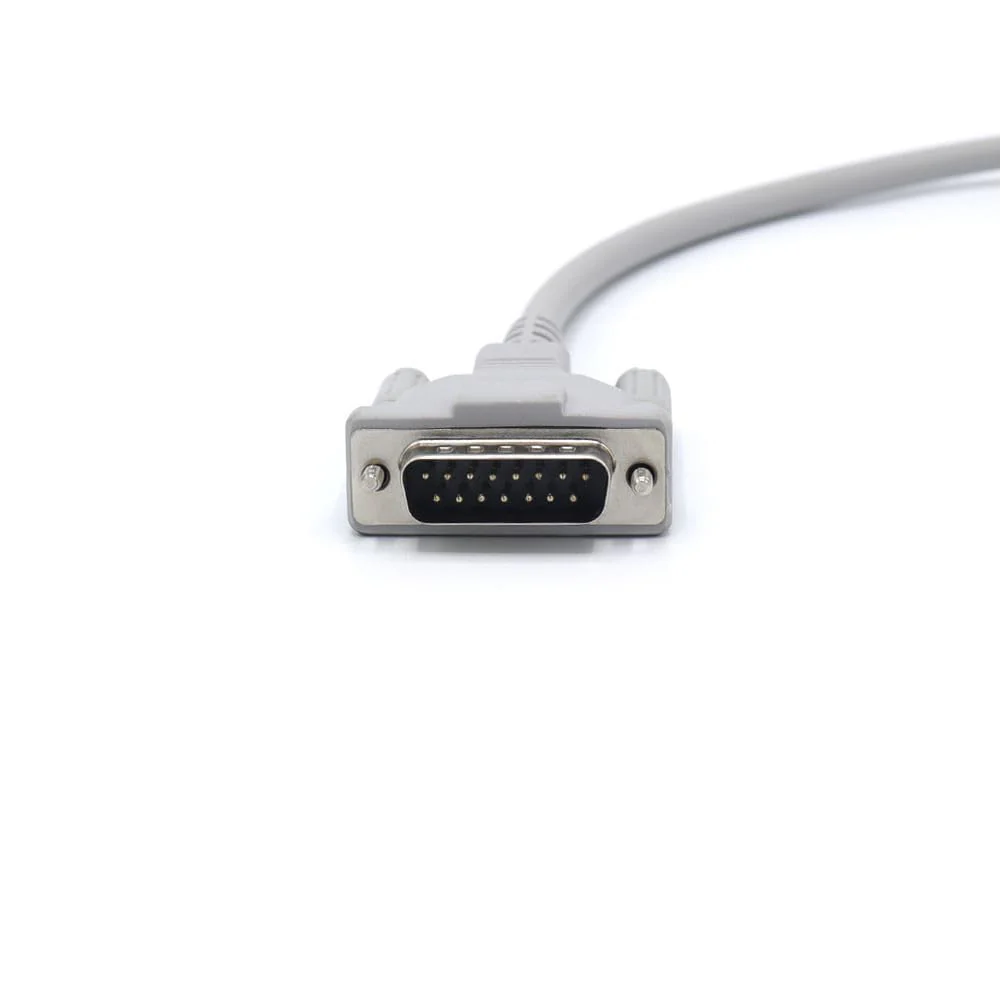 Compatible ECG/ECG Cable for Schiller AT10, AT10 Plus, AT101, AT102, AT102-Plus, AT104, AT110, AT3, AT5, AT6, AT60 10 Cable 9.8 ft IEC Banana 4.0 mm 15 Pins SK1214B - Image 5