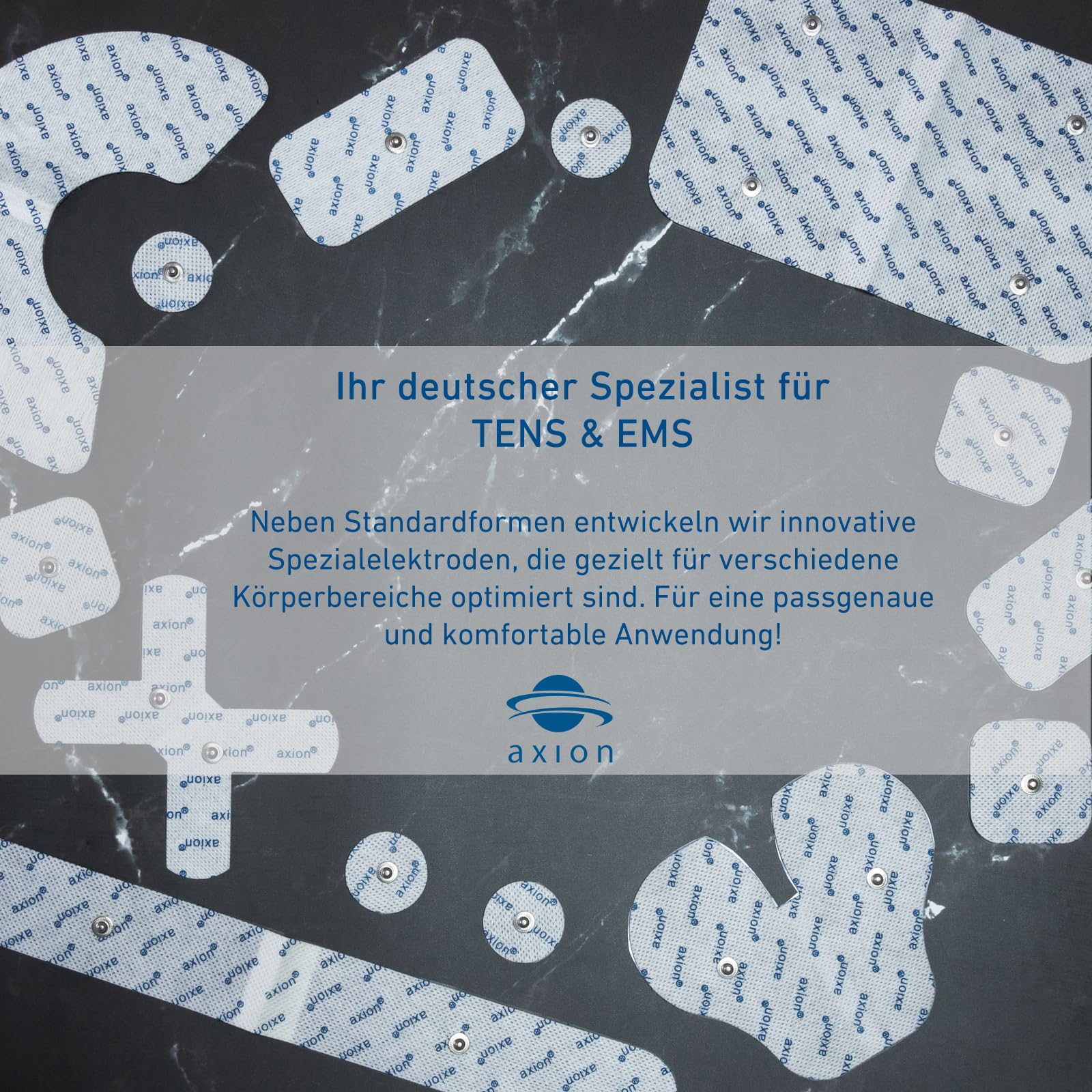 Compatible electrodes SANITAS BEURER BOOTS - 8TENS & EMS pads for electrostimulation machines - 3.5mm button - axion brand quality - Image 7