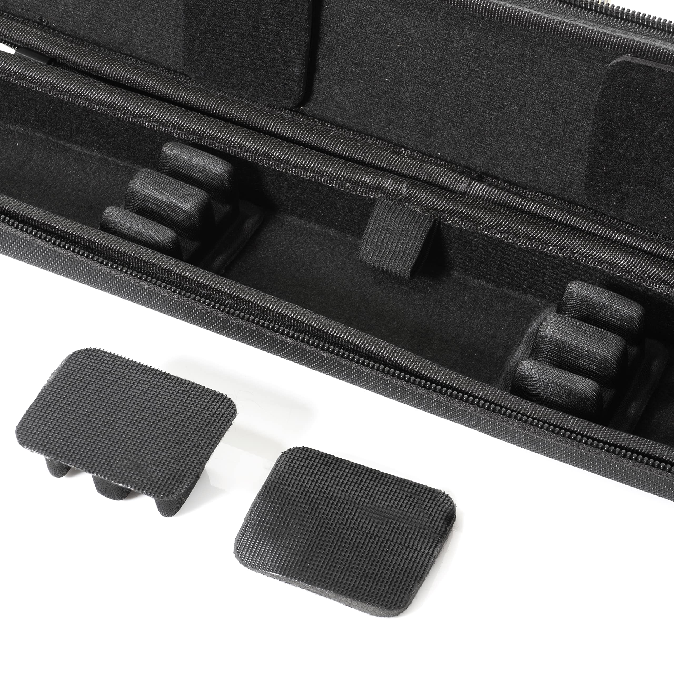 Conductor Baton Case - Black Holder with Carrying Strap - Adjustable Inserts - Complete with Small Accessory Storage Case - Image 3