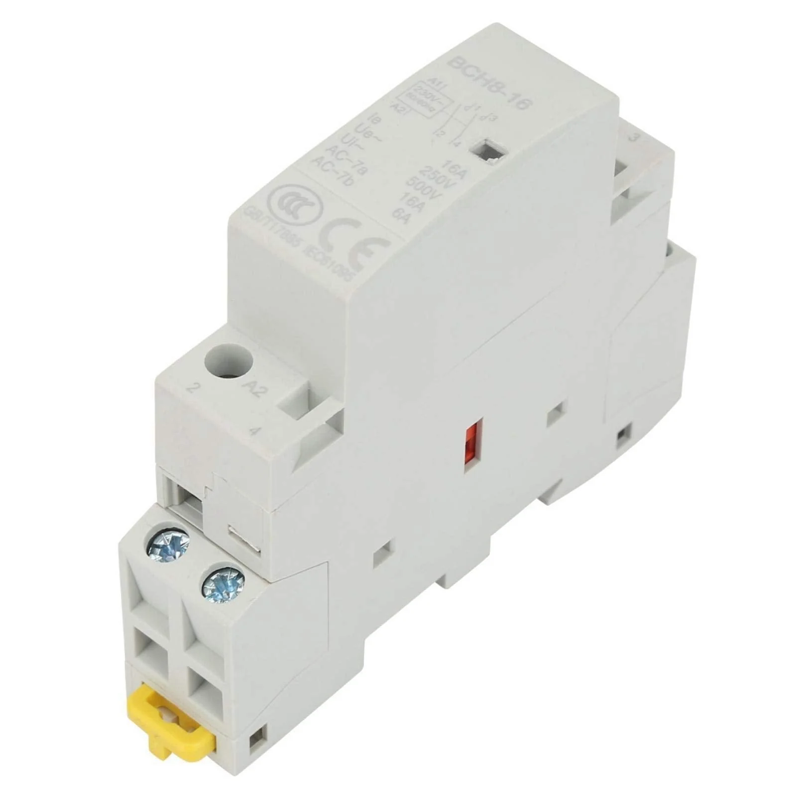 Contactor, 220 V/230 V, DIN rail, household AC contactor, 16 A contactor, number of main contacts, 2P, 2NO 50/60 Hz, circuit control - Image 8