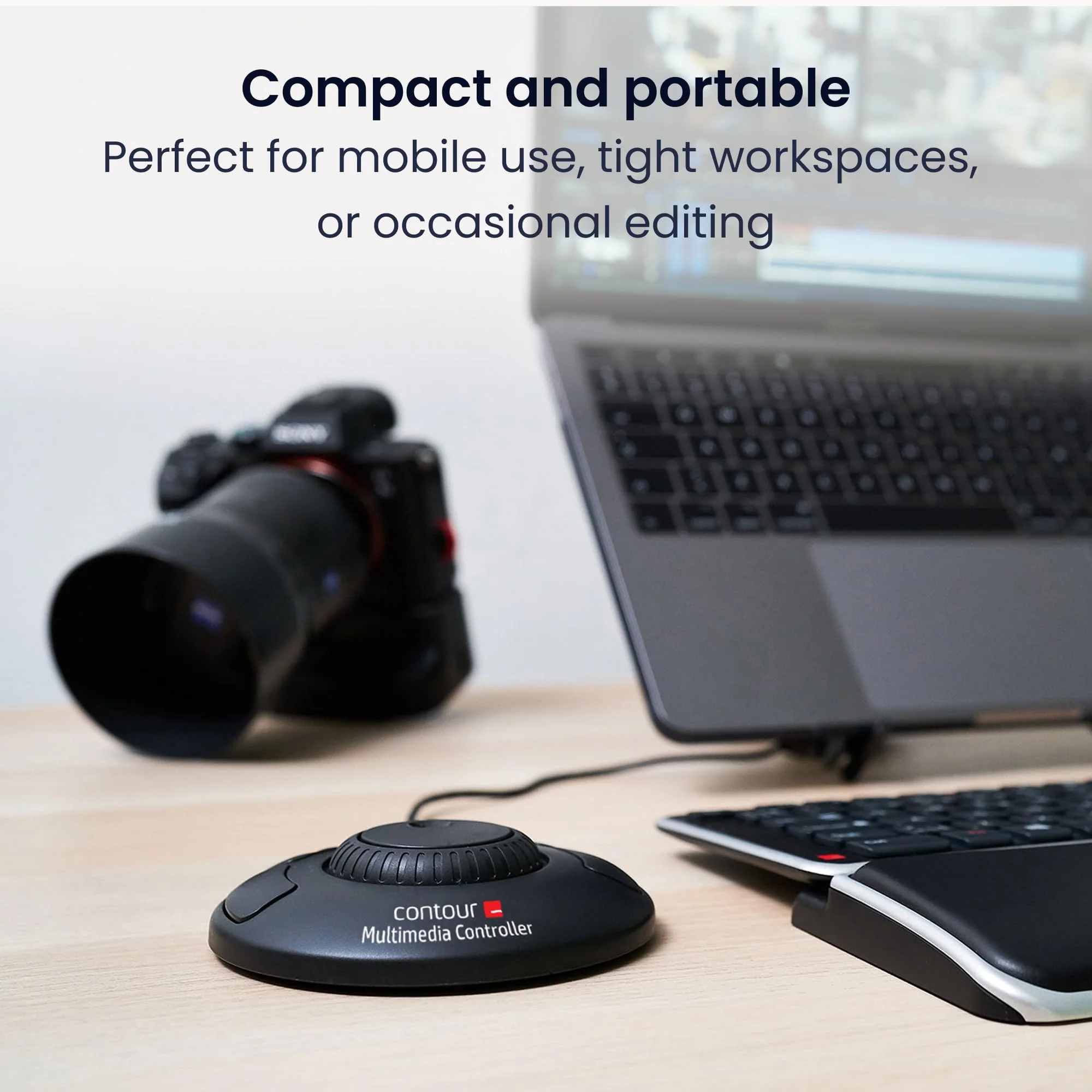 Contour Design ShuttleXpress - Editing Shuttle with 5 Programmable Buttons - Ergonomic Video Editing Equipment Compatible with Mac and PC Systems - Image 2