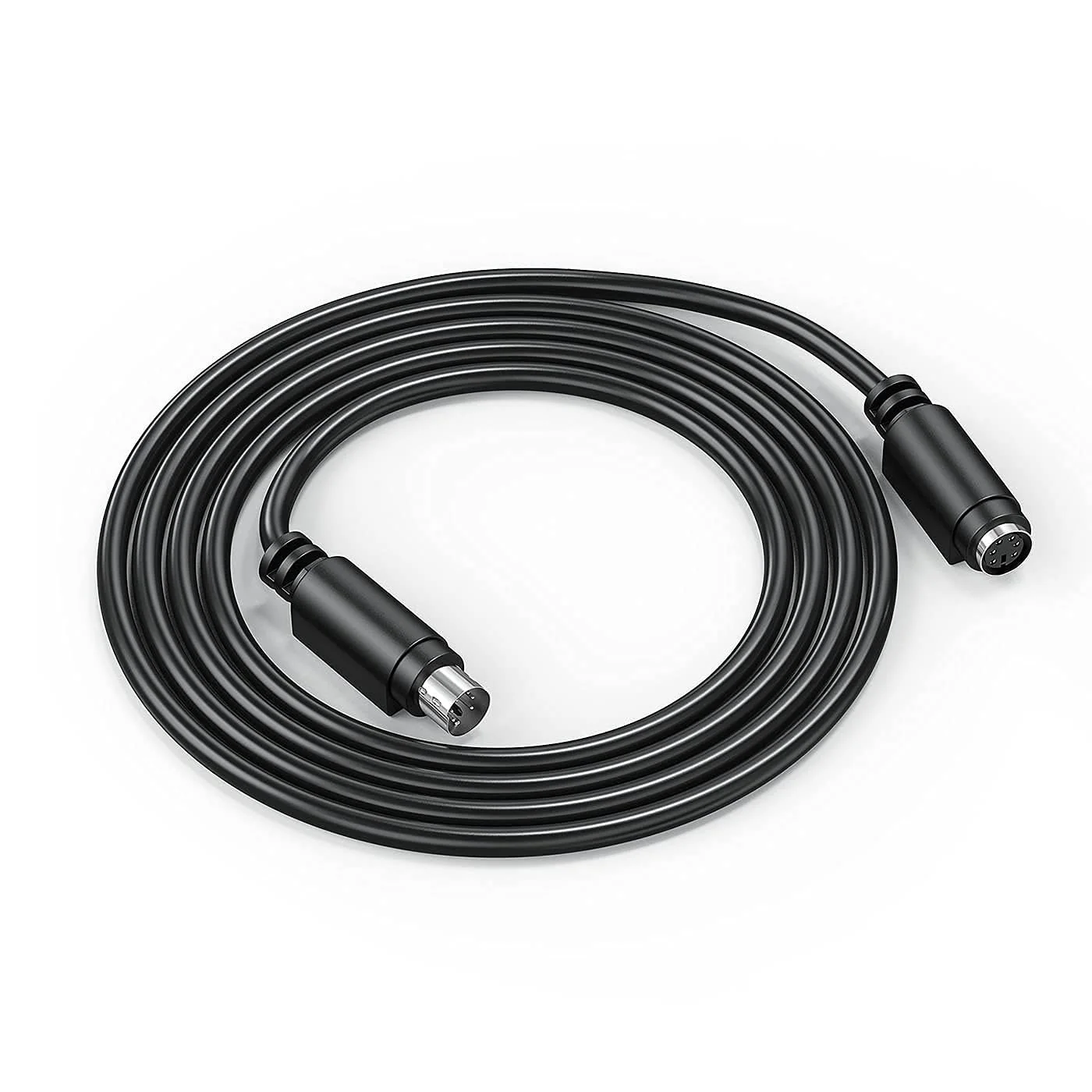 Copper Wires PS/2 Extension Cable, Mini Din 6pin Male to Female Cable for Computer PC Keyboard/Mouse/KVM & More 6ft（ M/F 2M） - Image 9