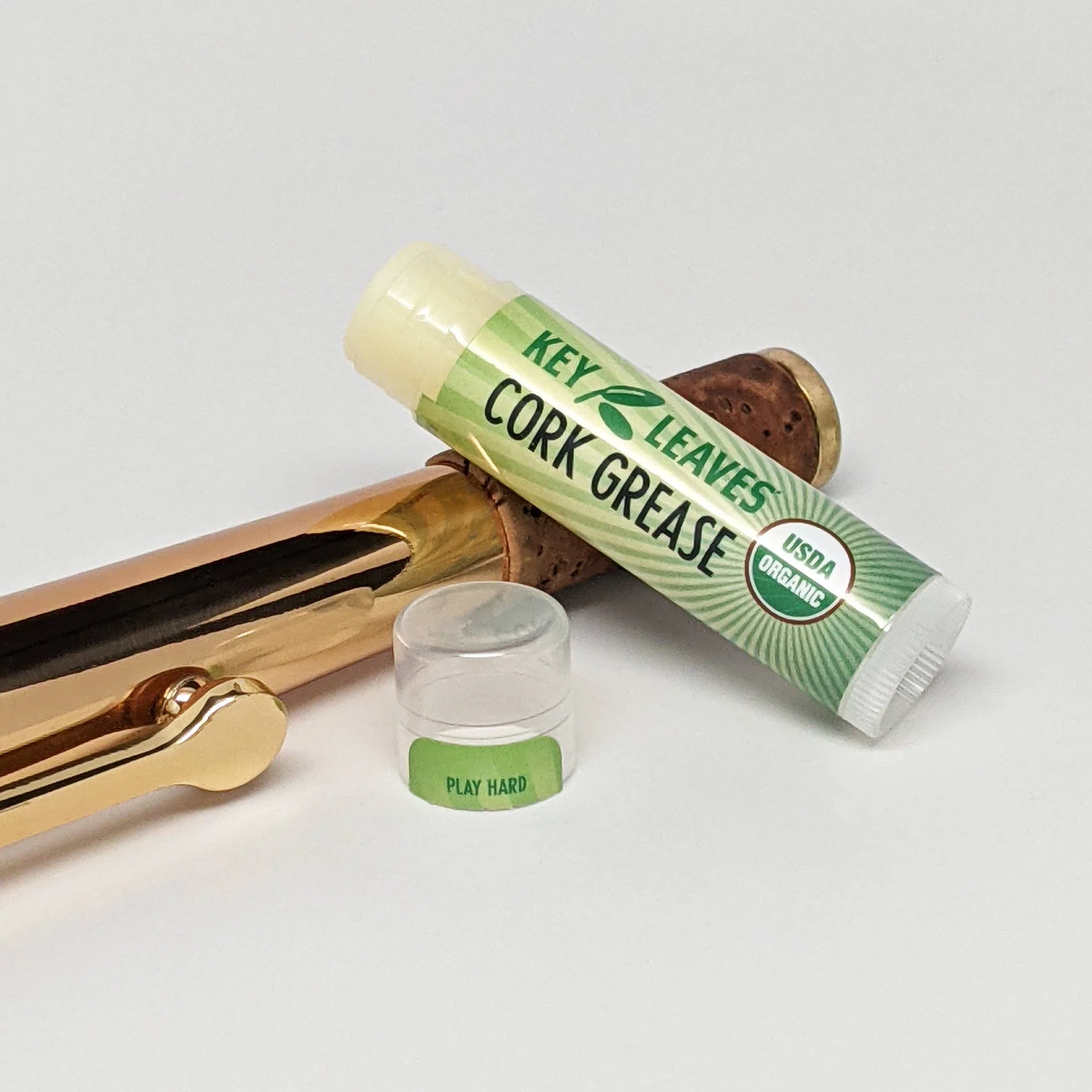 Cork Grease - USDA Organic All-Natural cork lubricant for clarinet, saxophone, oboe, bass clarinet, and more - Image 2