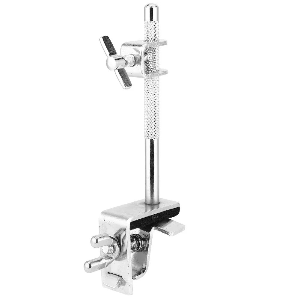 Cowbell Clamp, Drum Jazz Mounting Bracket Drummer Hoop Mounted Clamping Jaws Adjustable Height Angle Rod Arm Standard Holder Kit Tambourine Bass Set Percussion Musical Instrument Accessories Up Down - Image 7