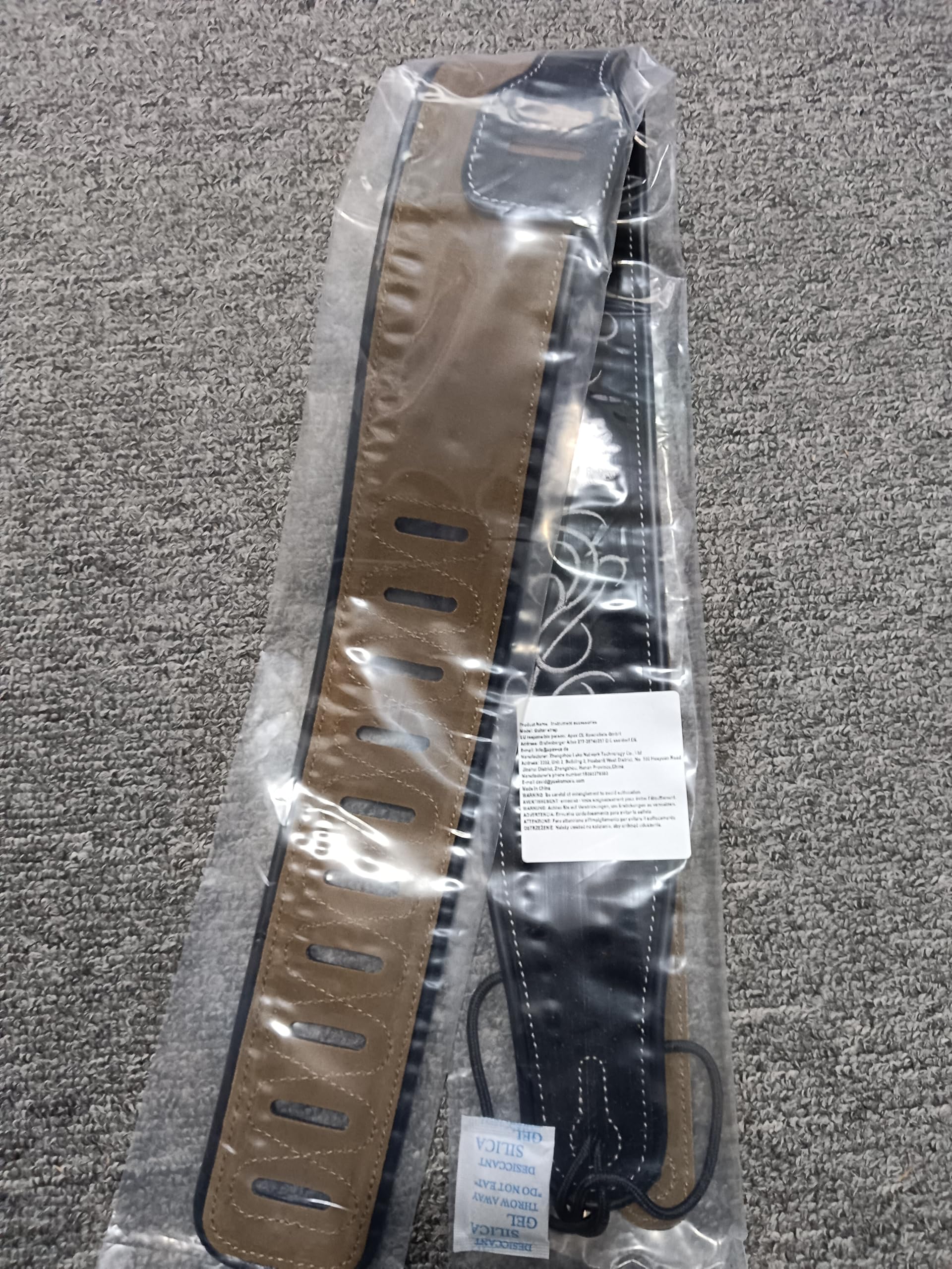 Cowhide Guitar Strap Soft Comfable Durable Electric Guitar Strap Bass Strap Adjustable Acoustic Guitar Belt Width 7cm (Y22) Y22 - Image 10