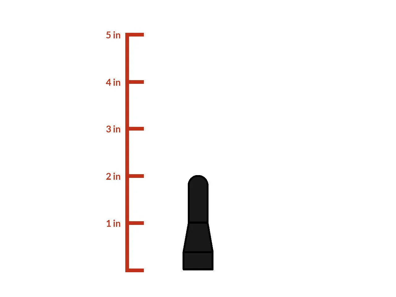 CravenSpeed Stubby Jr Antenna Compatible with GMC Canyon 2015-2024 | 2 inches | Short Antenna Replacement | Made in The USA - Image 9