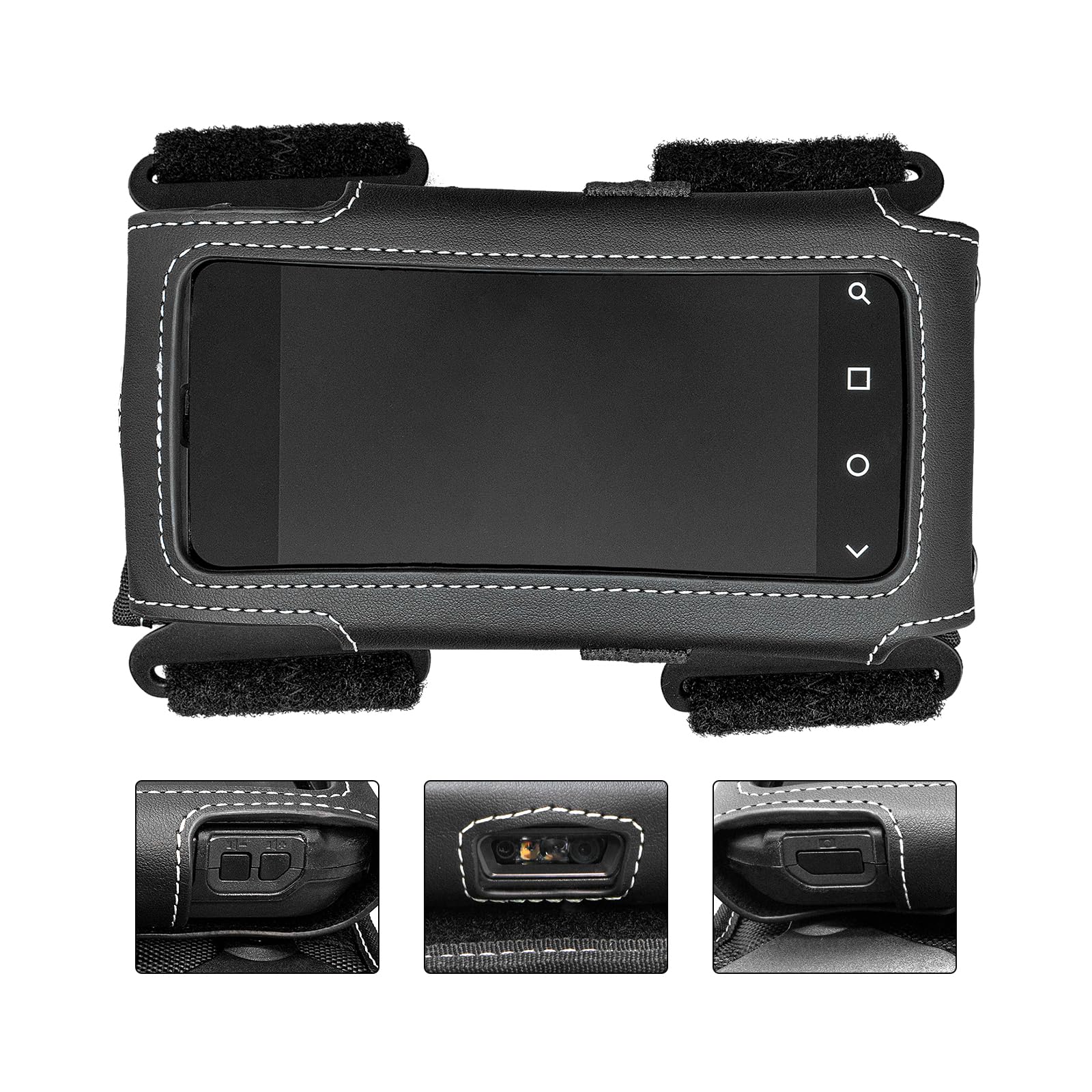 CT60 Wrist Mount Carrying Case for Honeywell Dolphin CT50 CT60 Handheld Barcode Scanner Mobile Computer, Wearable Bracer Adjustable Strap - Image 3
