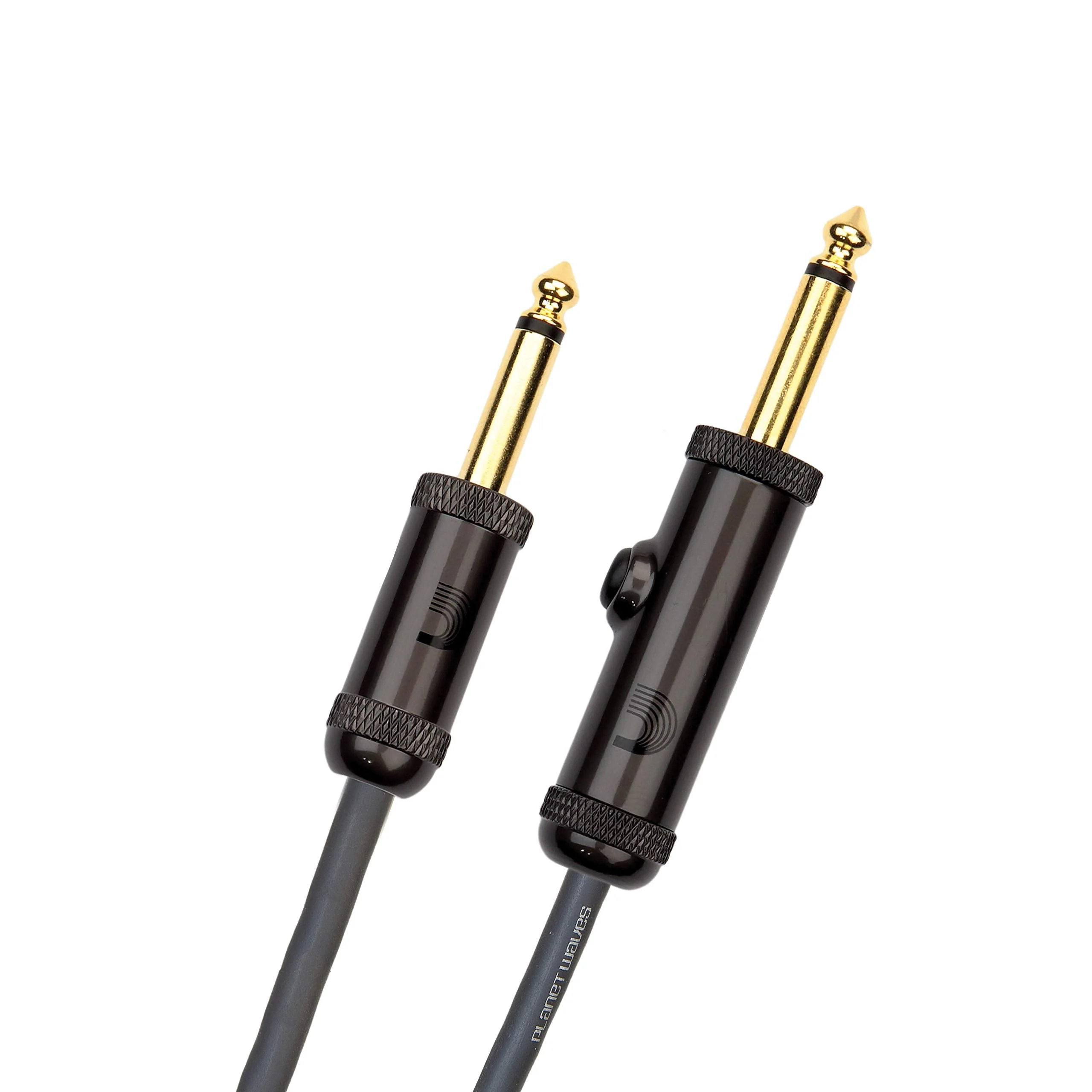 D’Addario Accessories Custom Series Circuit Breaker Guitar Cable - Momentary Kill Switch Instrument Cable with ¼ Inch Ends - On/Off Switch for Silent Instrument Changes - Straight, 15 feet