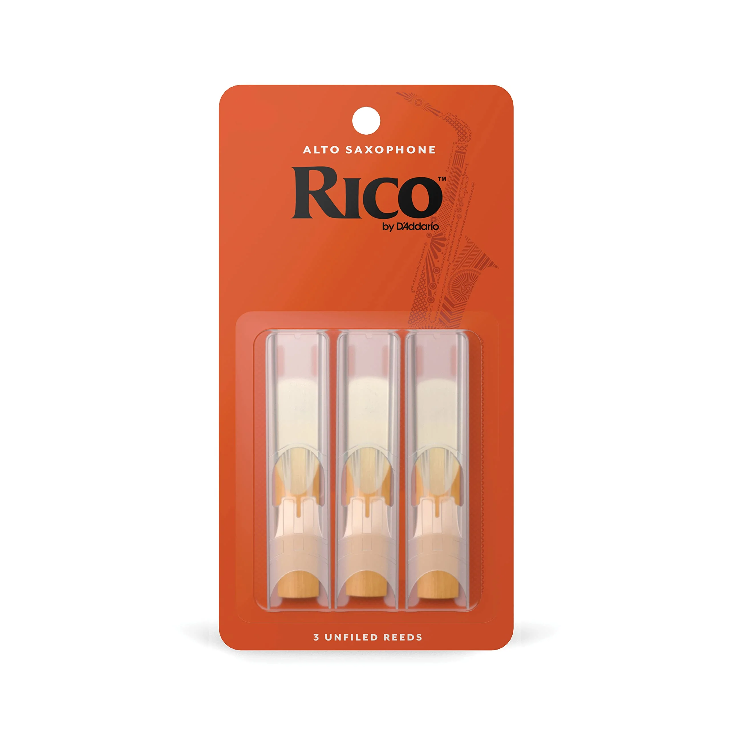 D’Addario Woodwinds - Rico Alto Sax Reeds - RJA0315 - Strength 1.5, 3-Pack
