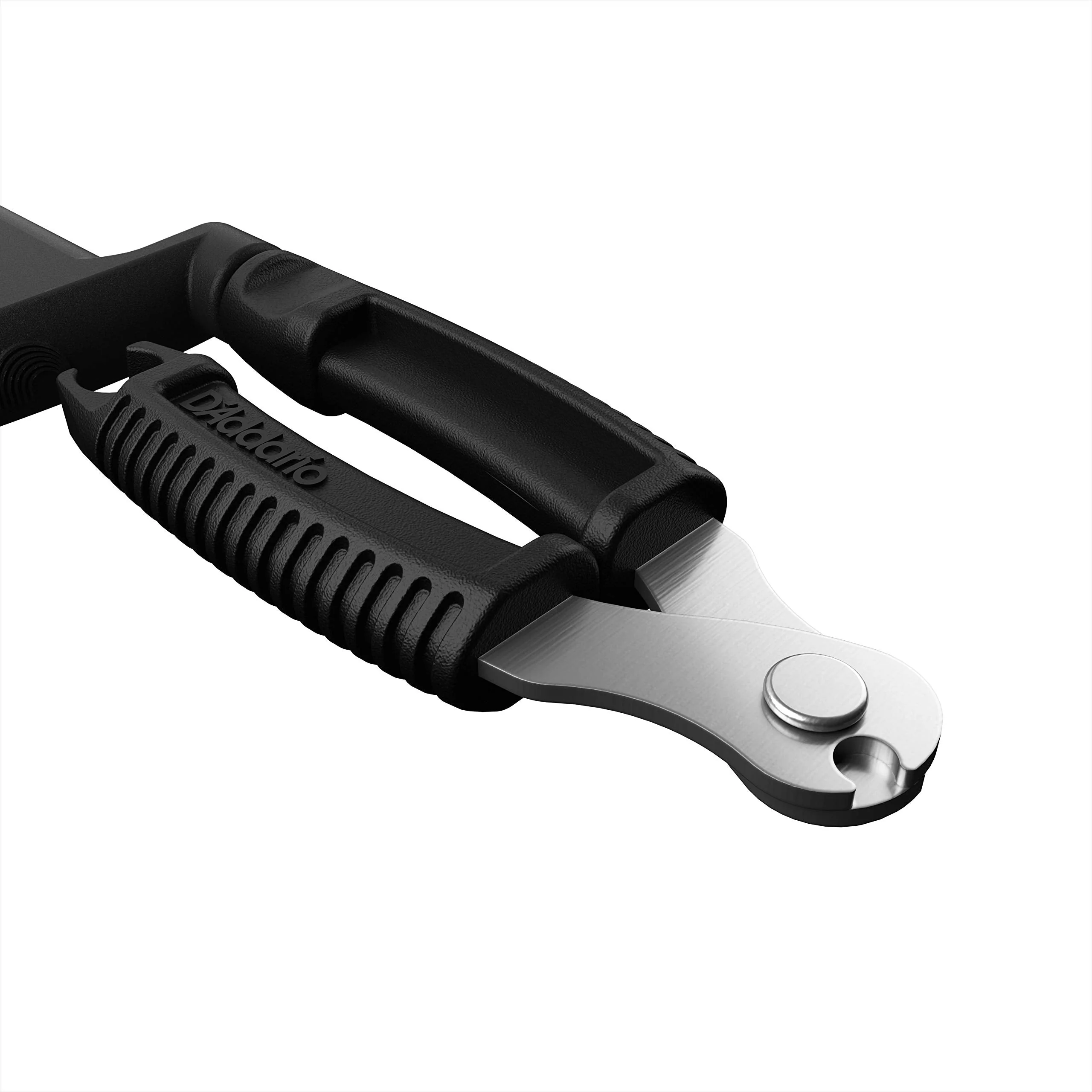 D'Addario Accessories Bass Pro-Winder - Bass Guitar String Winder, Bass String Cutter, Bass Guitar Bridge Pin Puller - Ultimate Ergonomic All in One Bass Tool for Restringing - Black Bass ProWinder - Image 2