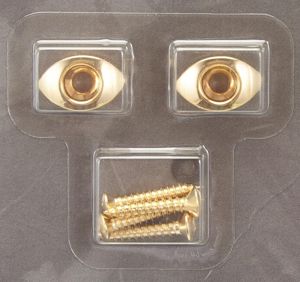 D'Addario Accessories D'Addario Elliptical End Pins, Gold, Large - Image 4