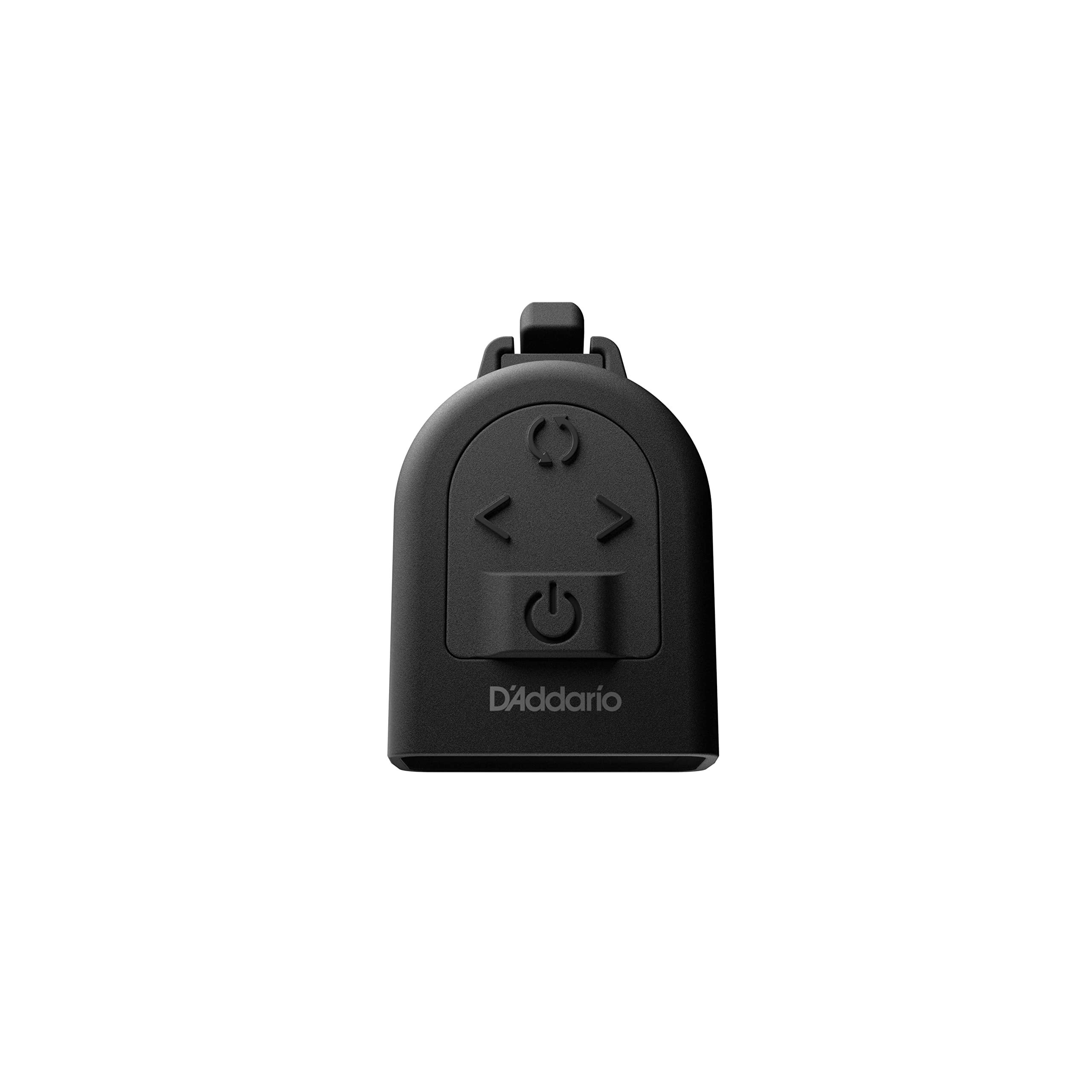 D'Addario Accessories Guitar Tuner - Micro Headstock Tuner - Tuner for Acoustic Guitar, Electric Guitar, Bass Guitar, Mandolin, Banjo, Ukelele - Compact & Discrete - Clip On - 1 Pack Single Pack Clip-On - Image 2