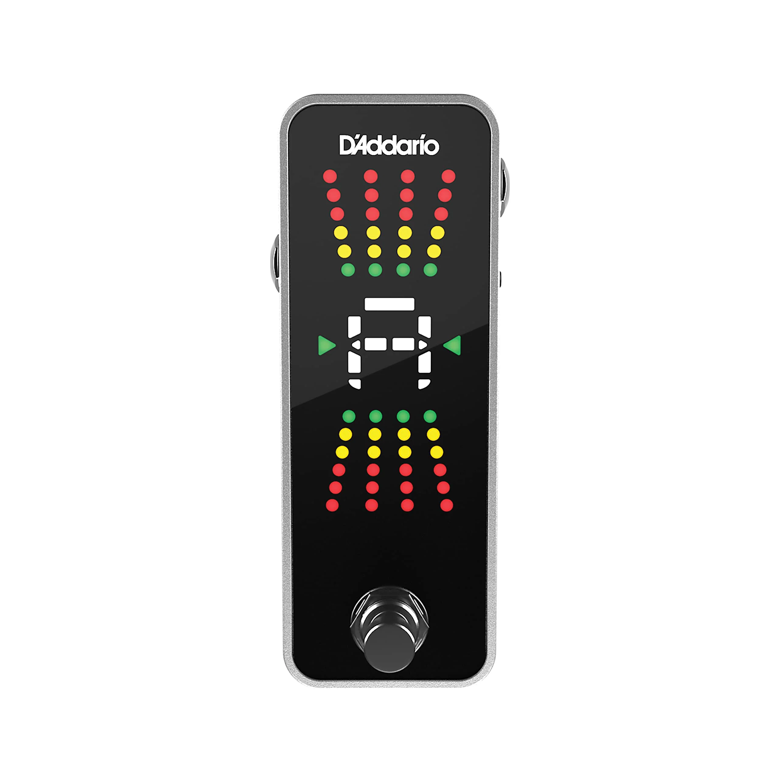 D'Addario Accessories Guitar Tuner Pedal - Chromatic Tuner for Electric Guitars, Bass Guitars and More - Rugged Aluminum Enclosure - Fast and Accurate - True Bypass with Full Color Display Pedal Tuner - Image 2