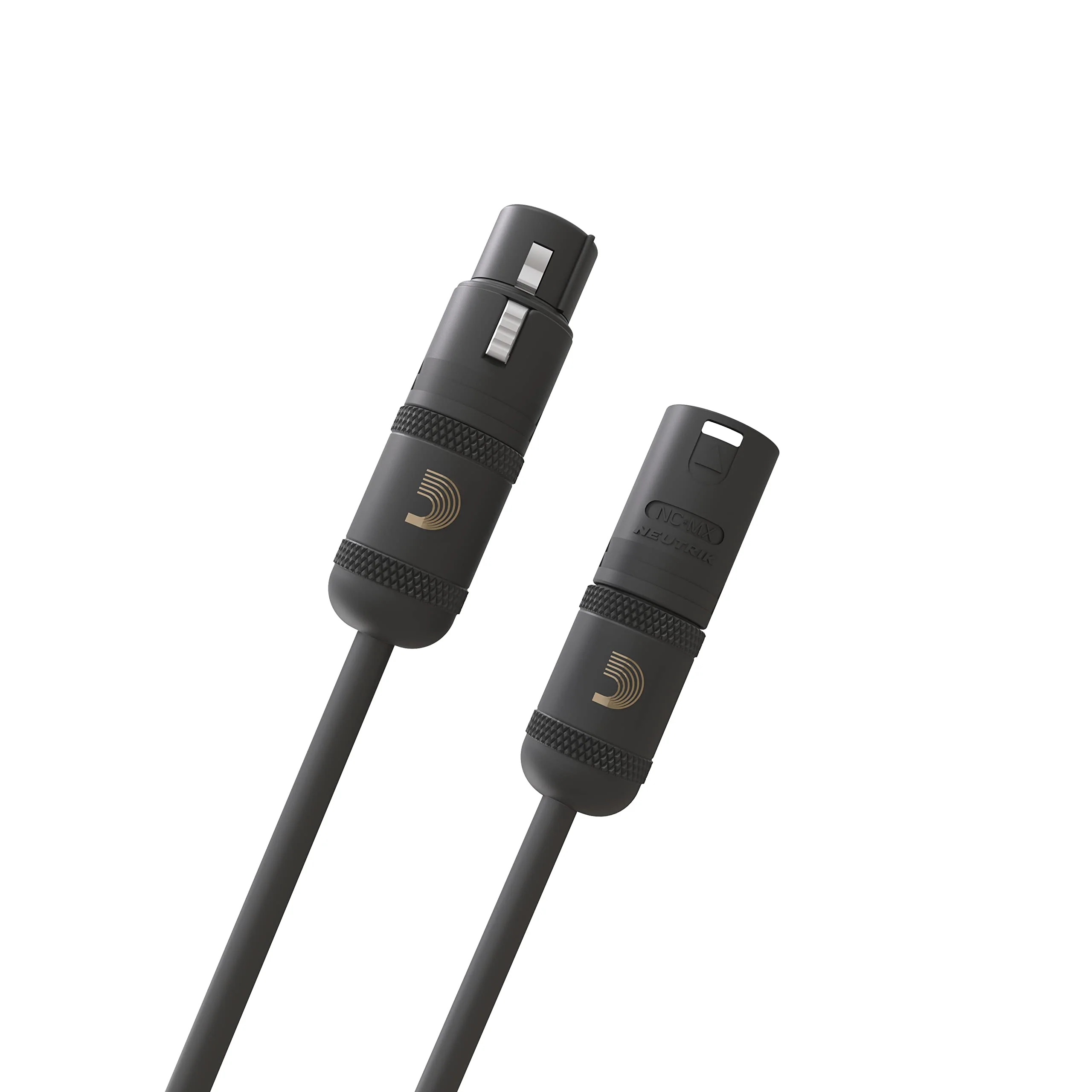 D'Addario Accessories Microphone Cable - XLR Cable - Copper Braid Shield - Optimal Signal Transfer - American Stage - 10 Feet/3.05 Meters - 1 Pack