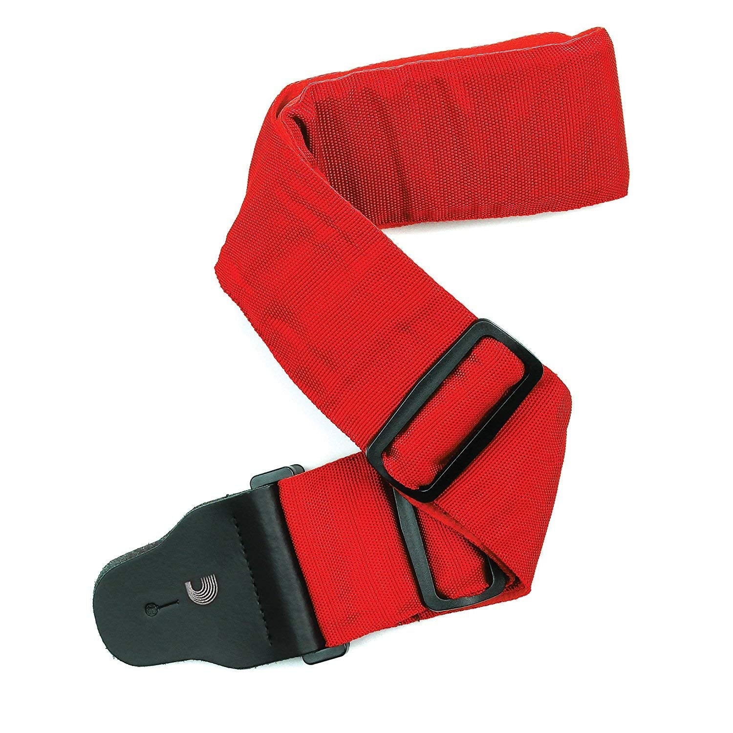 D'Addario Accessories Padded Guitar Strap - Guitar Accessories - Electric Guitar Strap, Acoustic Guitar Strap, Acoustic Electric Guitar Strap & Bass Guitar Strap - Woven - Red - 3" Wide 3" Wide -adjustable from 43" to 58" long.