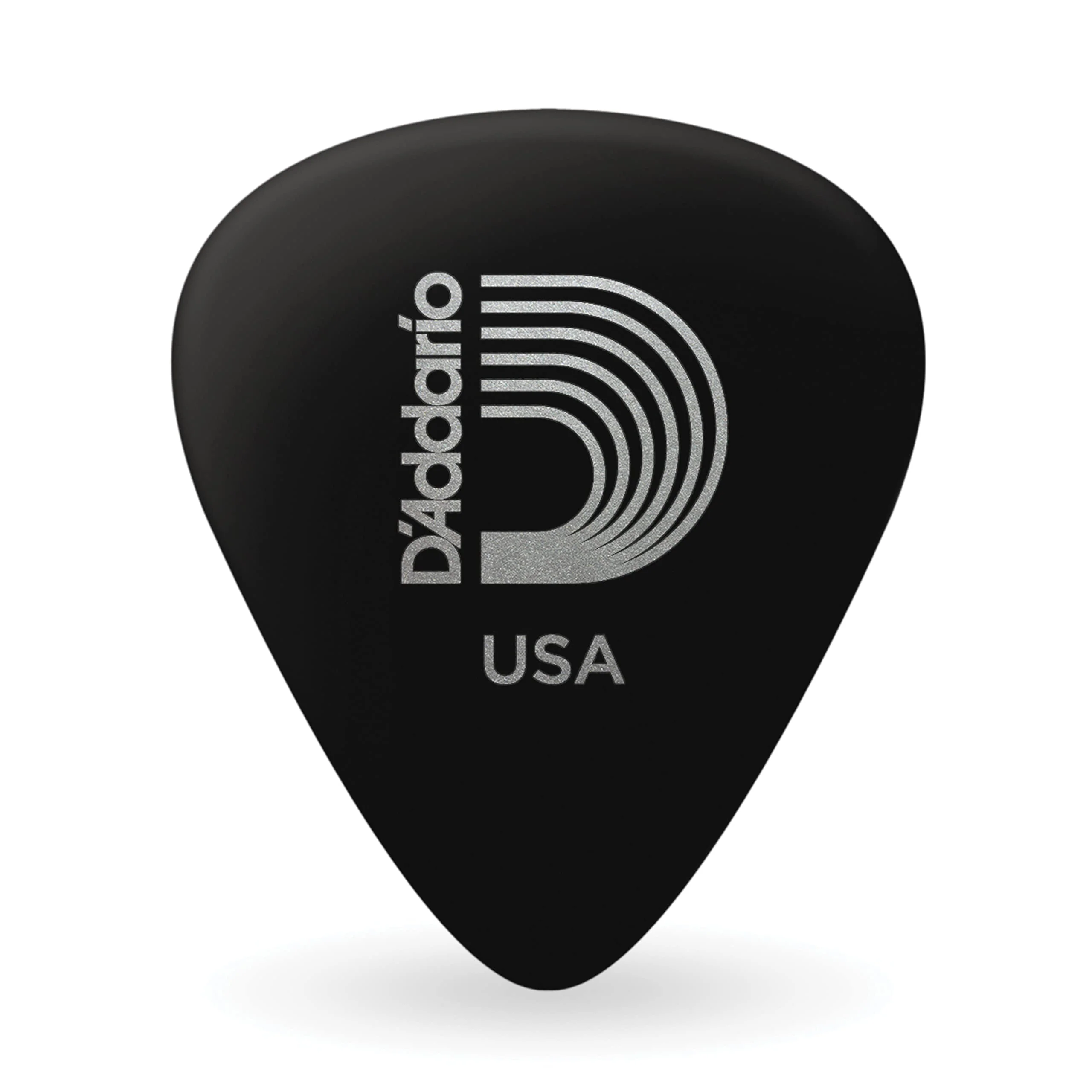 D'Addario Black Celluloid Guitar Picks, 100 pack, Heavy 100-pack 1mm-Heavy